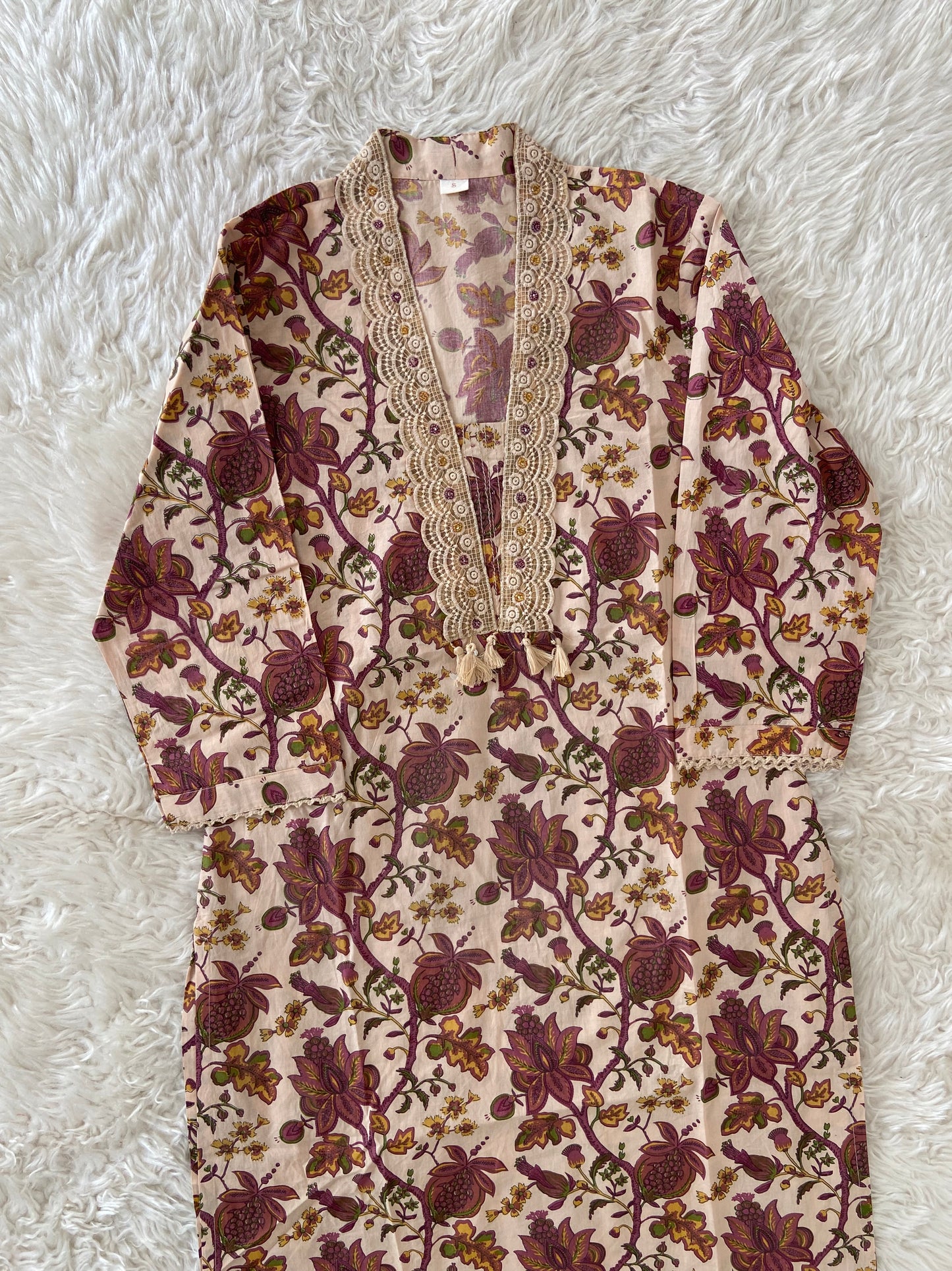 Premium Cotton Kurti Pant Dupatta Set