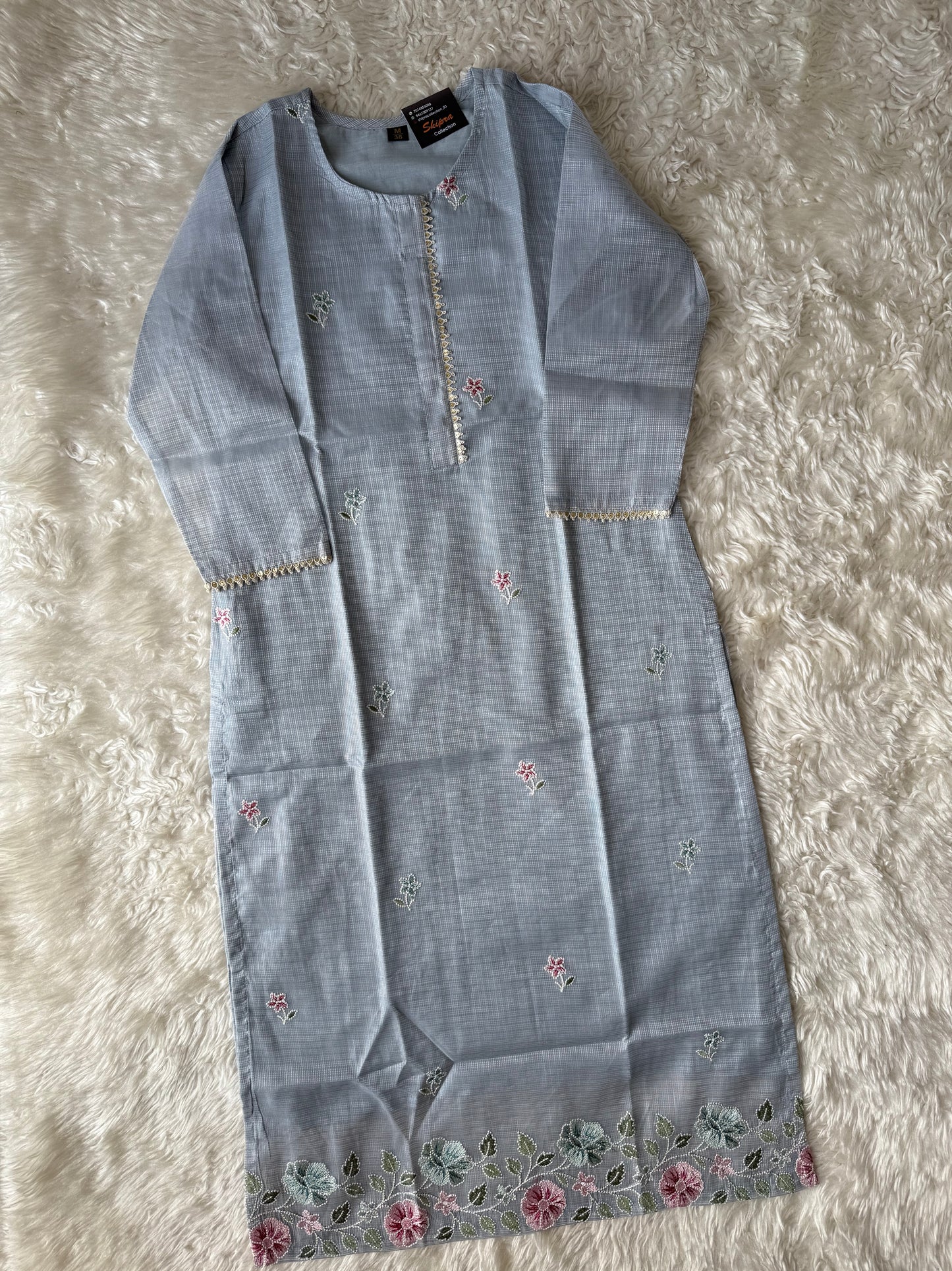 Doriya Kurti Pant Dupatta Set
