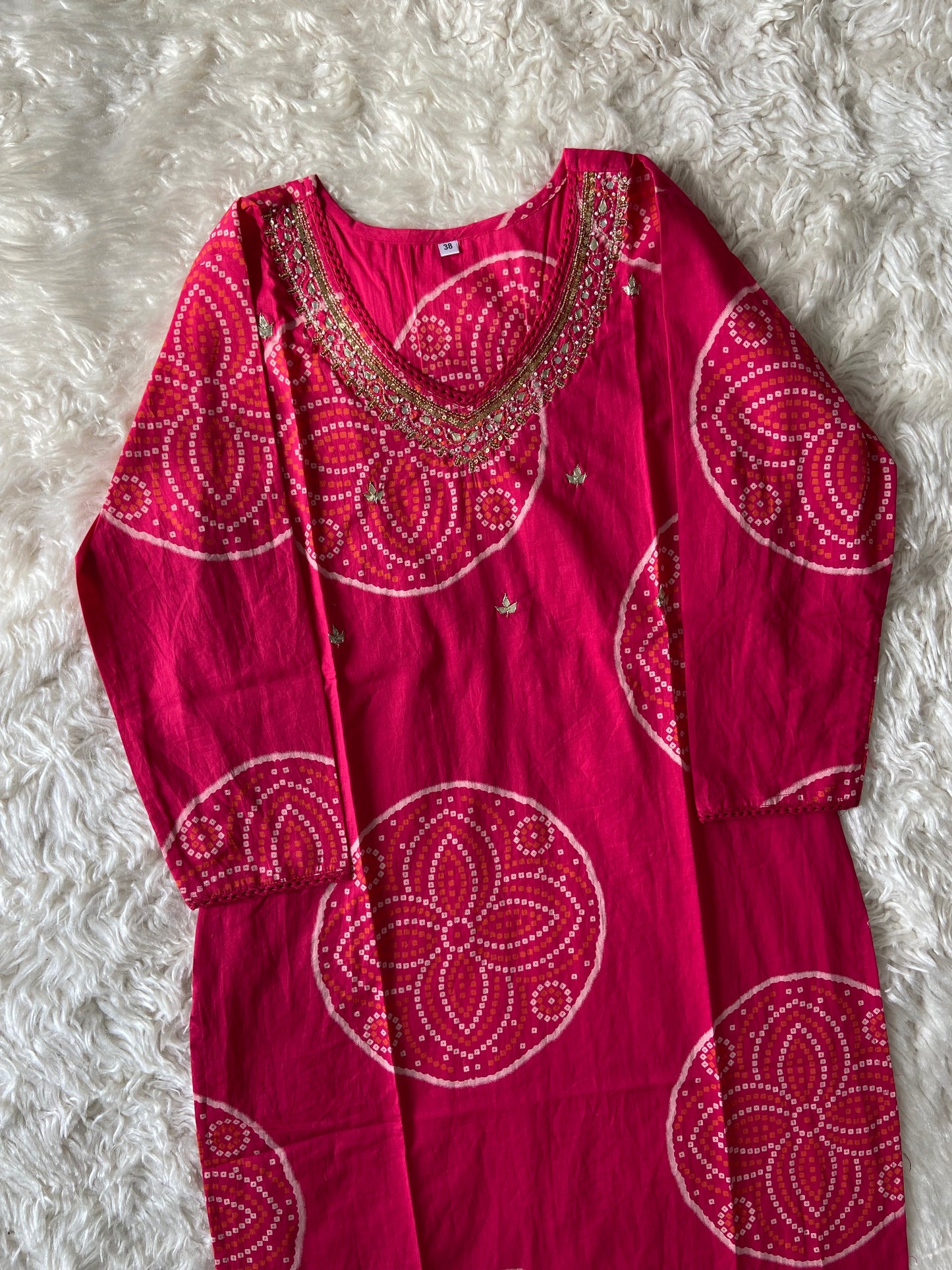 Premium Cotton Kurti Pant Dupatta Set