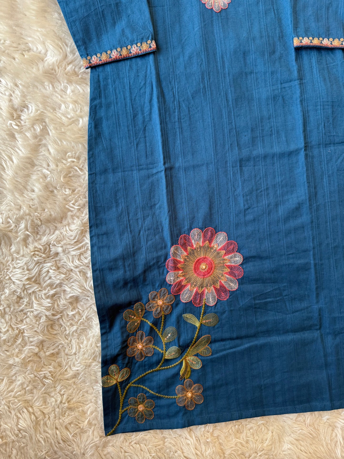 Premium Mul Cotton Thread Work Collection