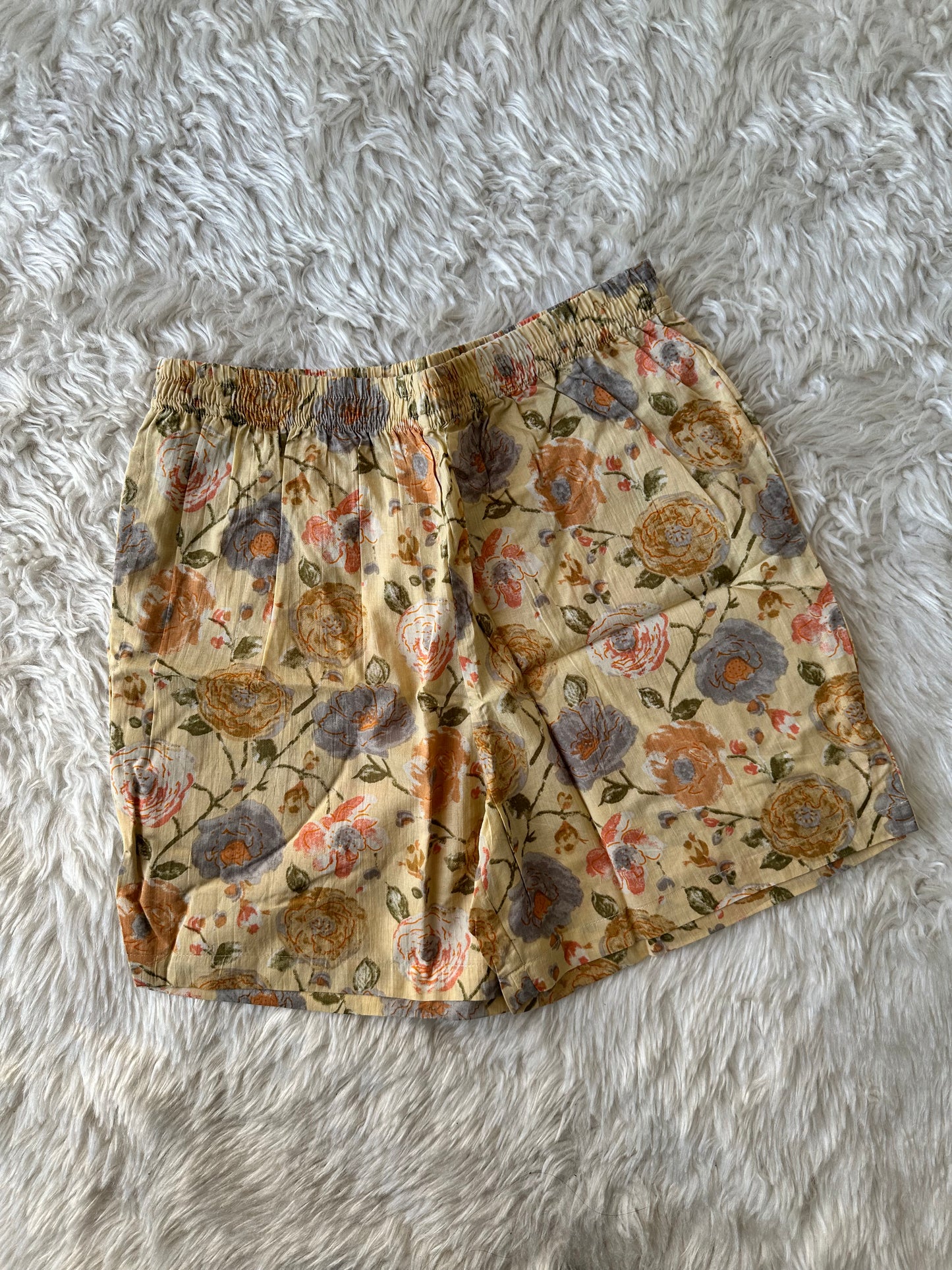 Pure Cotton Strap Sleeves Shorts Co-ord Set