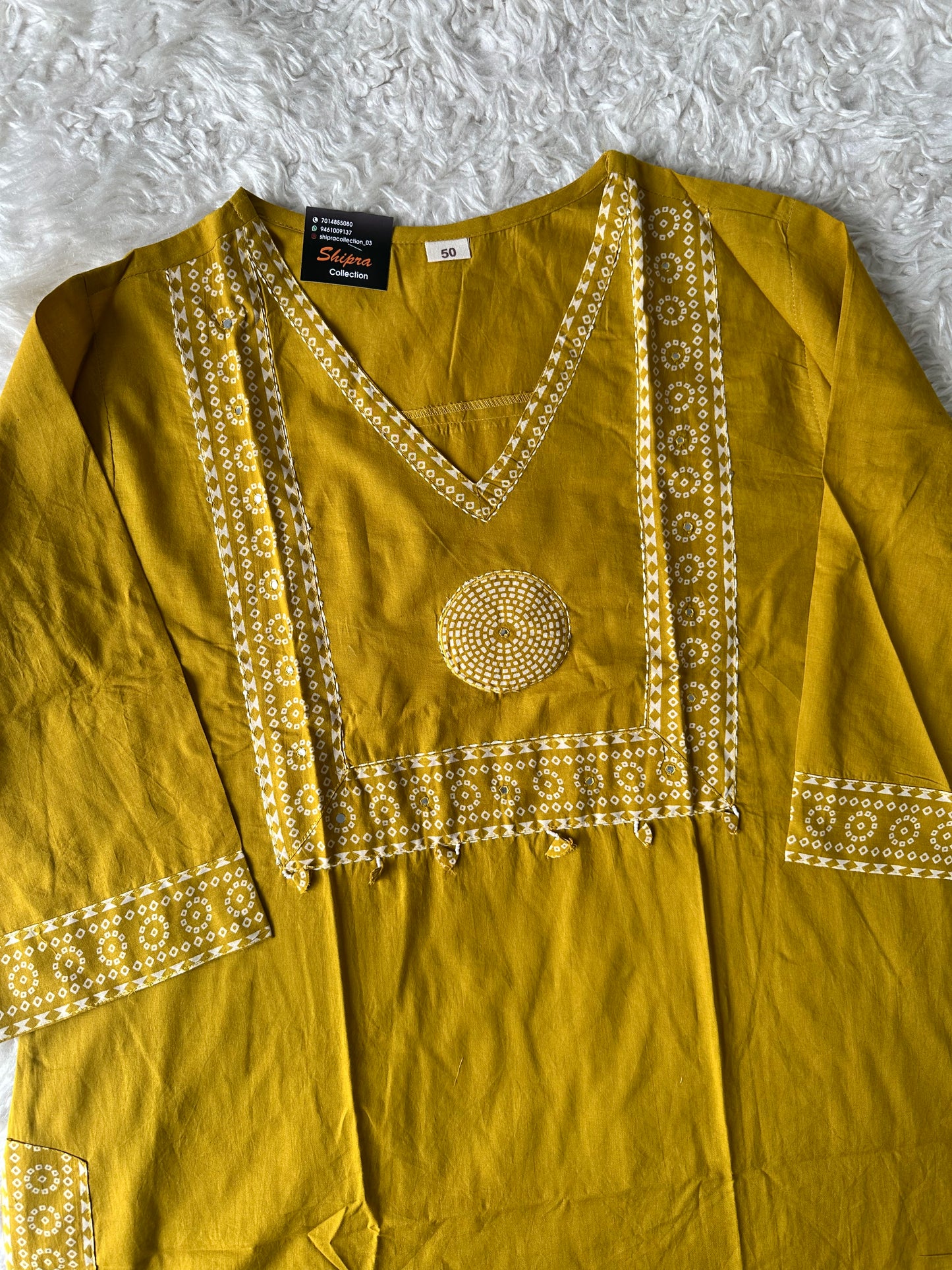 Premium Cotton Kurti Pant Dupatta Set