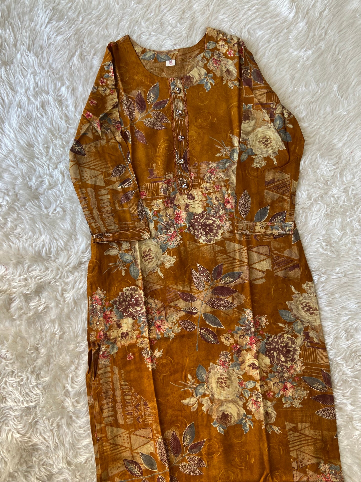 Soft Rayon Kurti Pant Set
