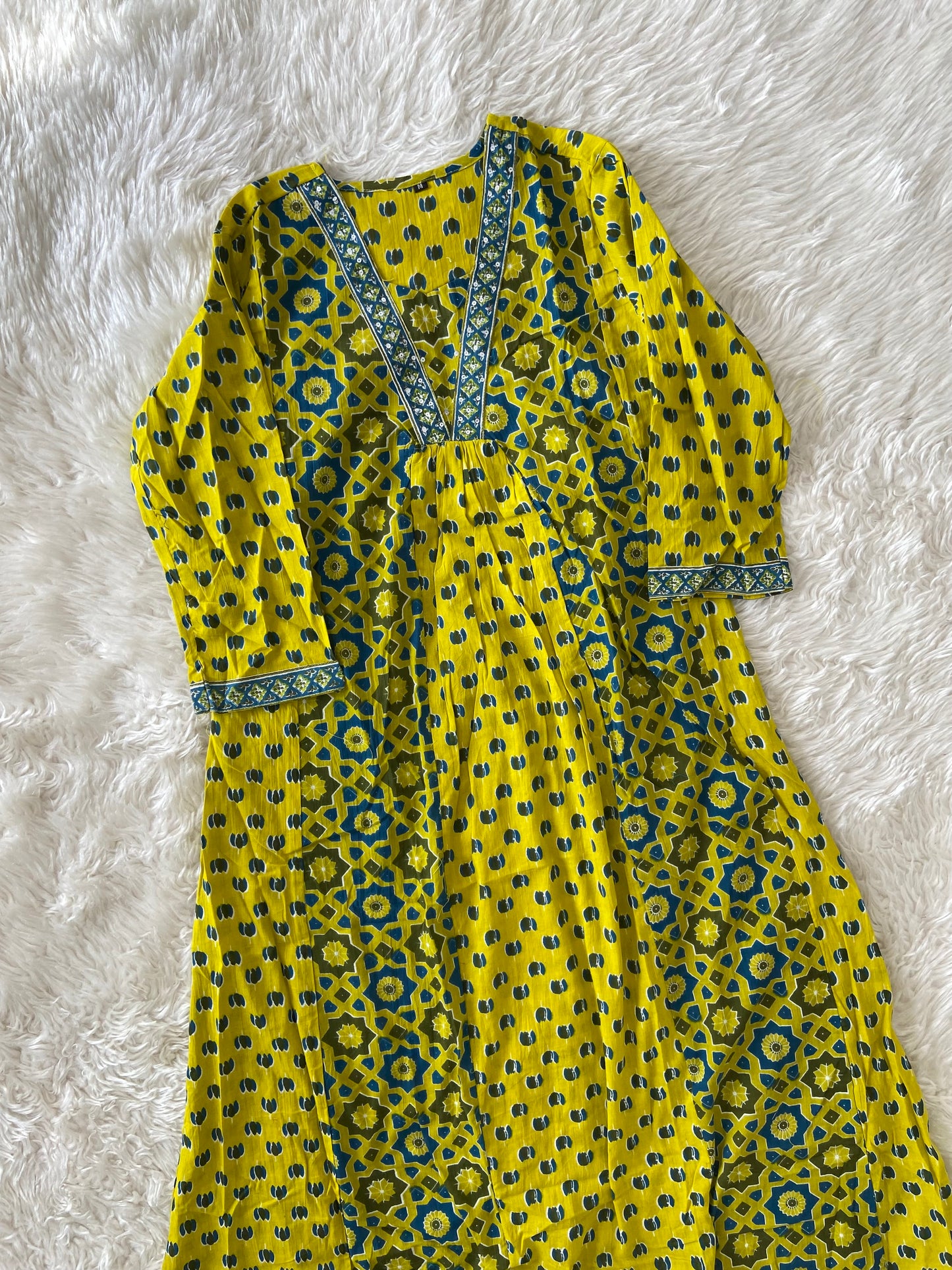 Cotton Kurti Pant Set