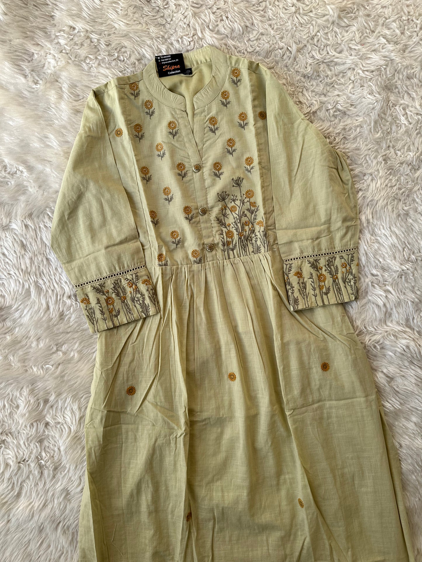 Premium Cotton Thread Work Collection