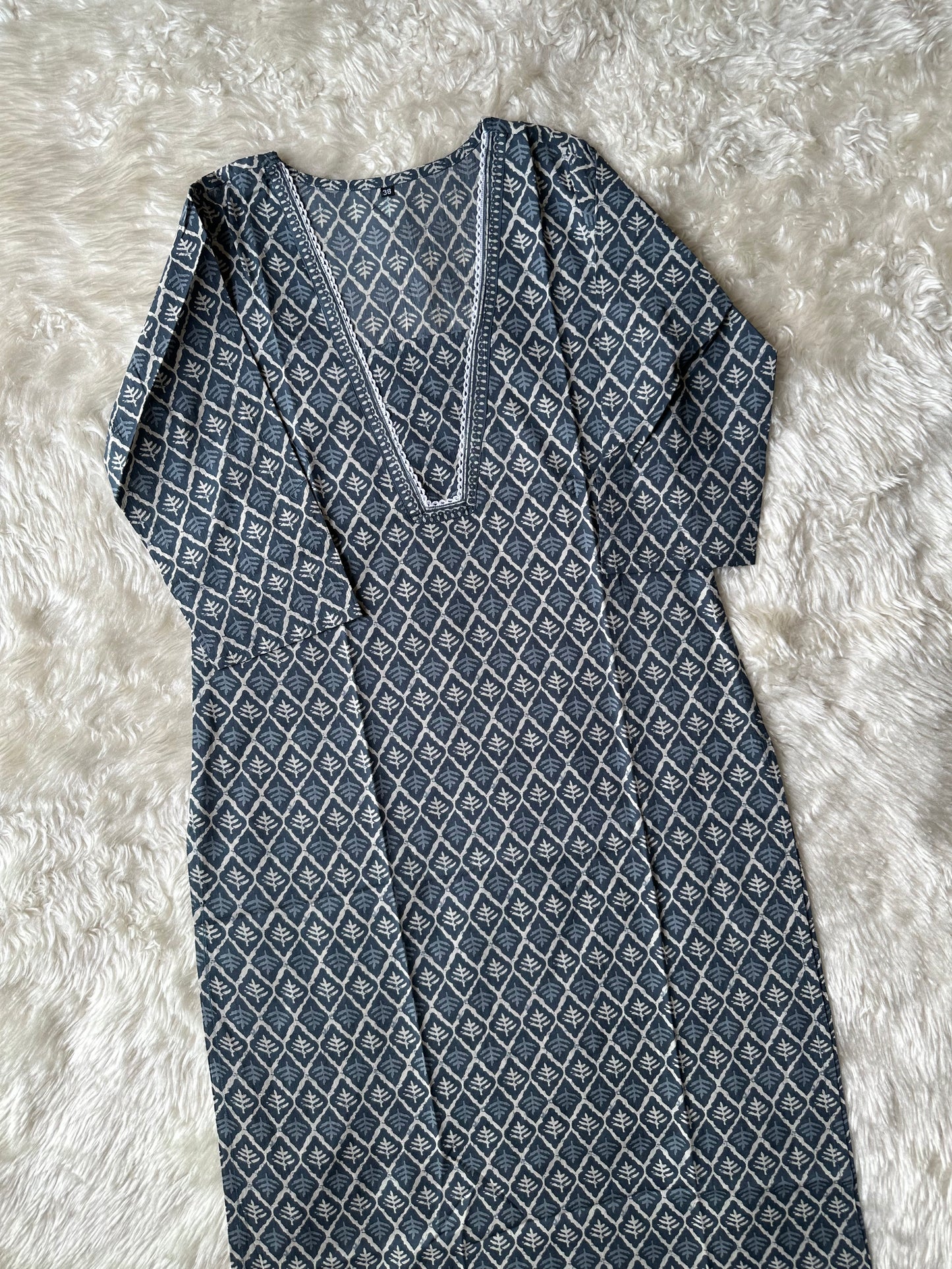 Stock Clearance 🚨 Premium Cotton Kurti Pant Set