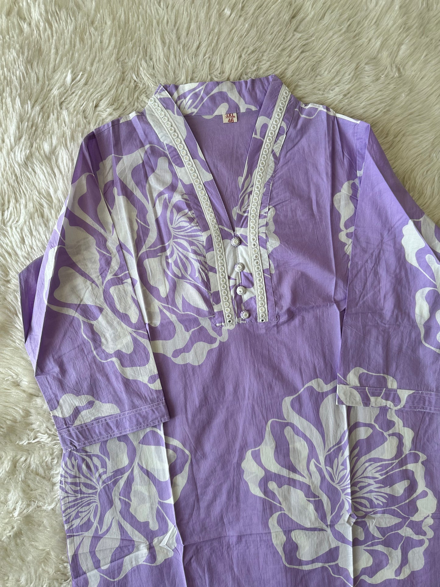 Pure Cotton Kurti Pant Set