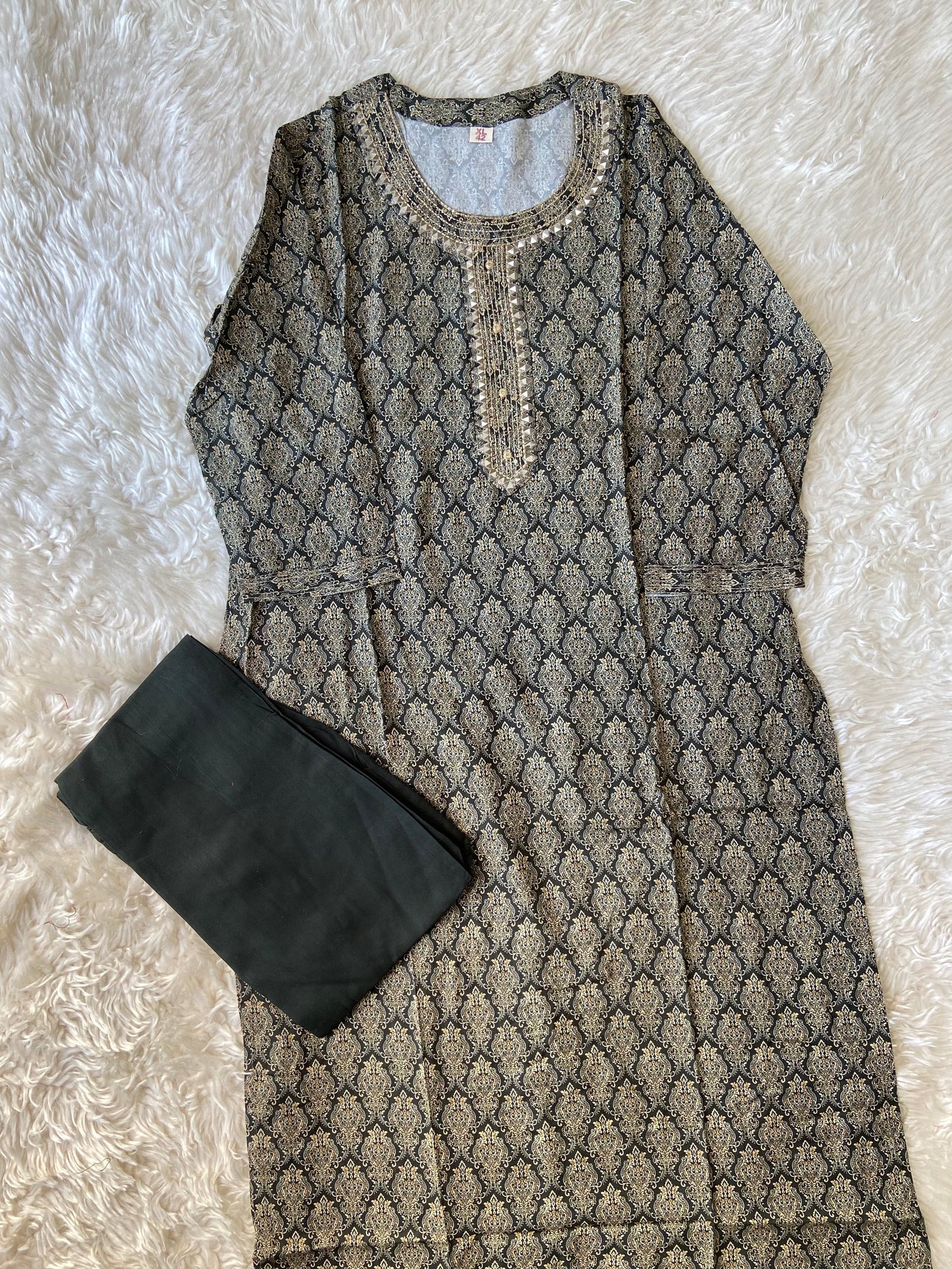 Soft Rayon Kurti Pant Set