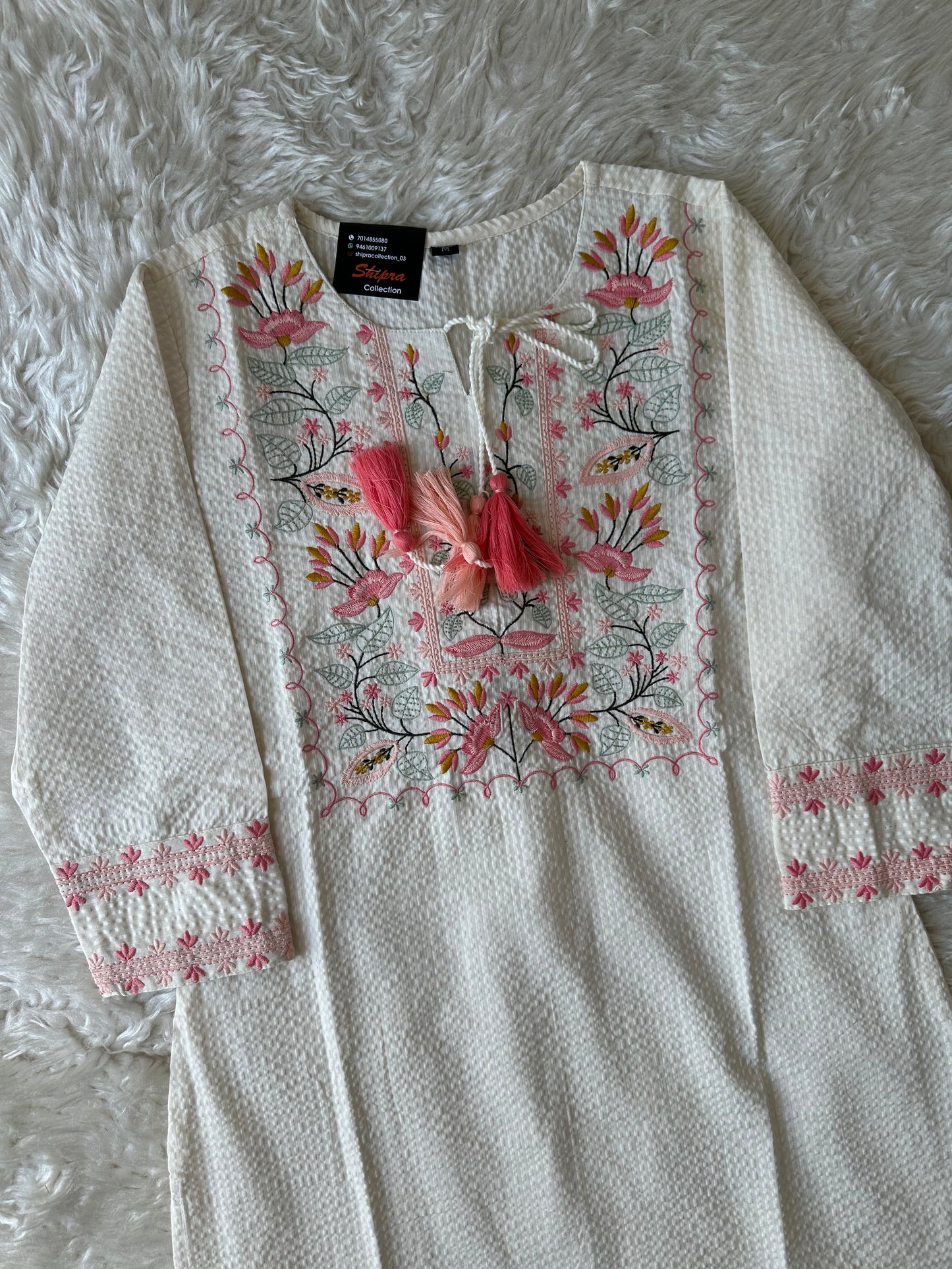 Premium Cotton Thread Work Collection