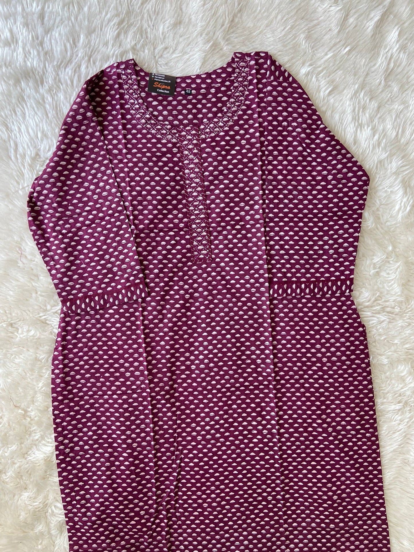 Premium Cotton Kurti