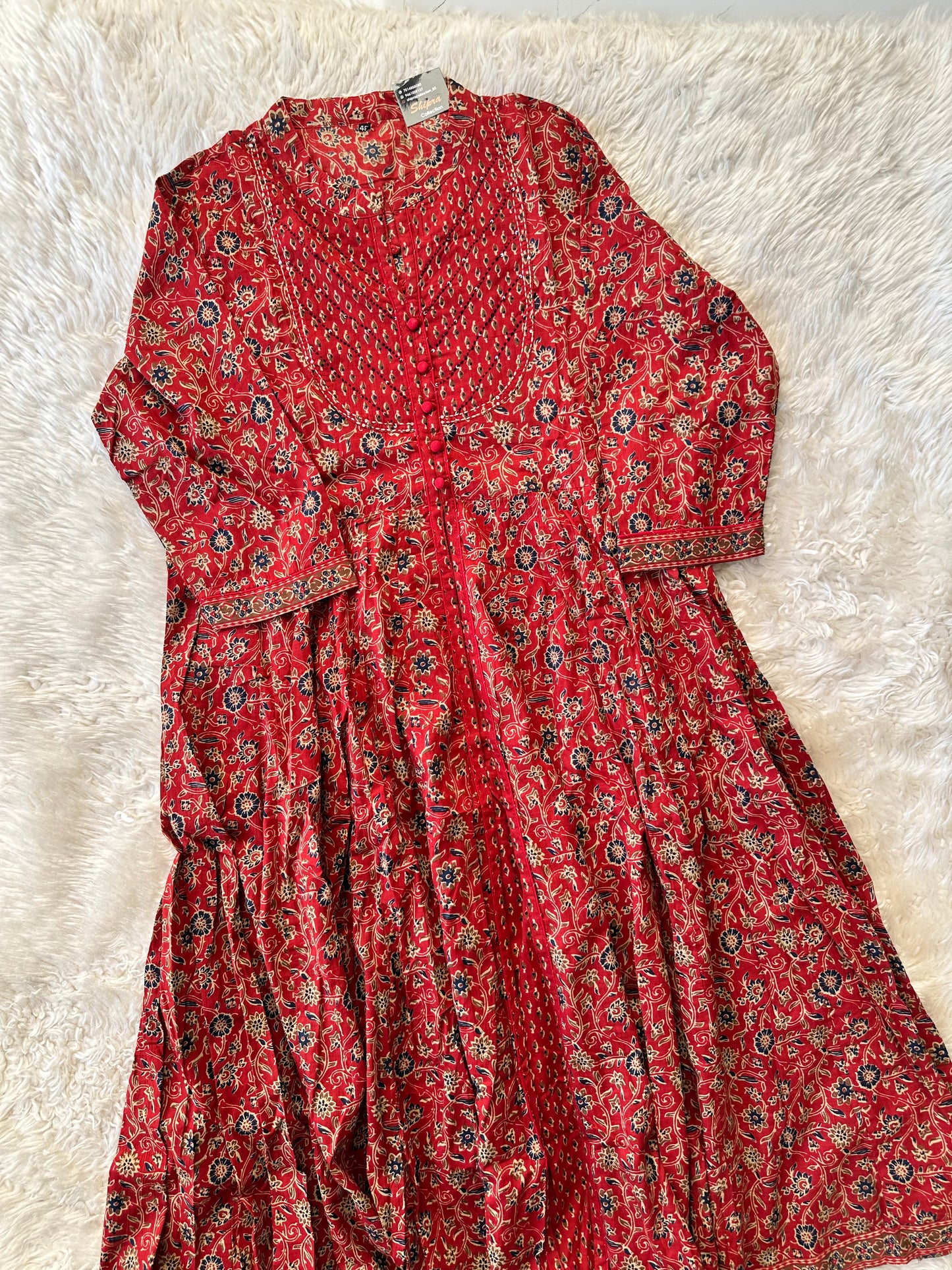 Premium Cotton Kurti Dupatta Set
