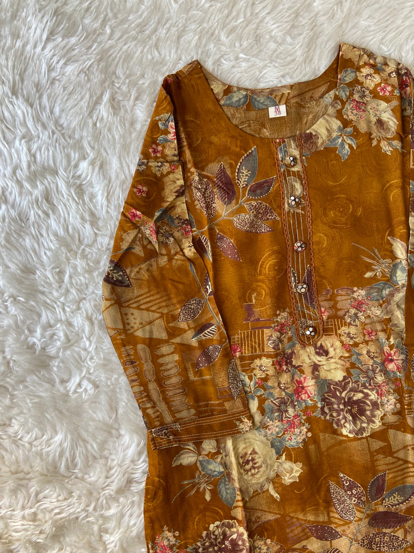 Soft Rayon Kurti Pant Set