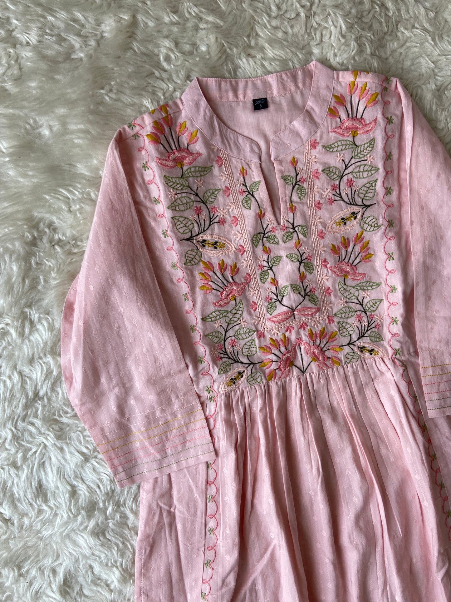 Premium Mul Cotton Thread Work Collection