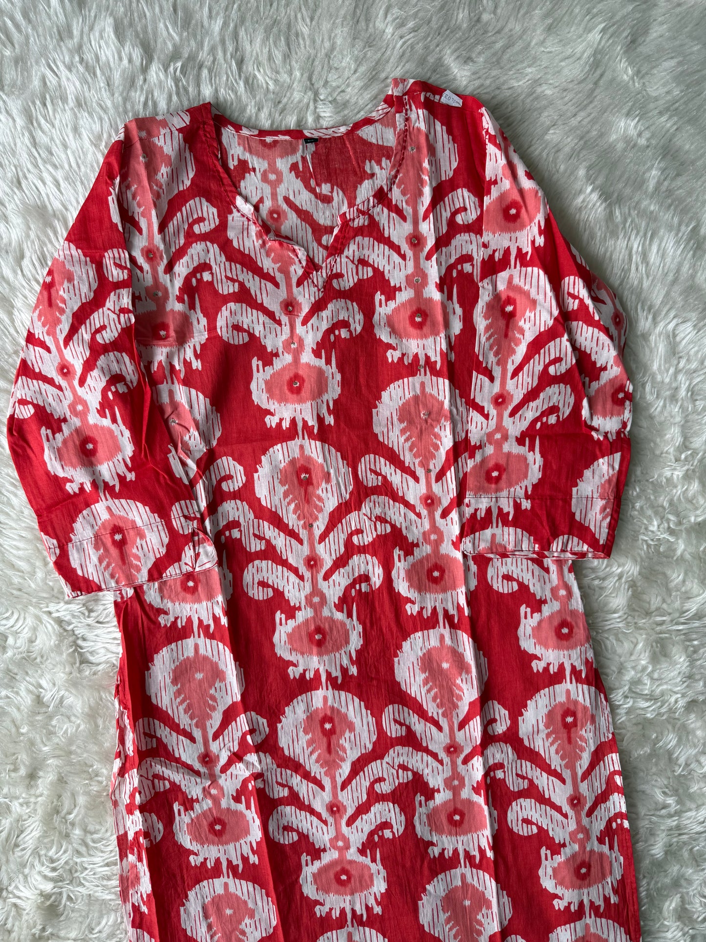 Cotton Kurti Pant Set