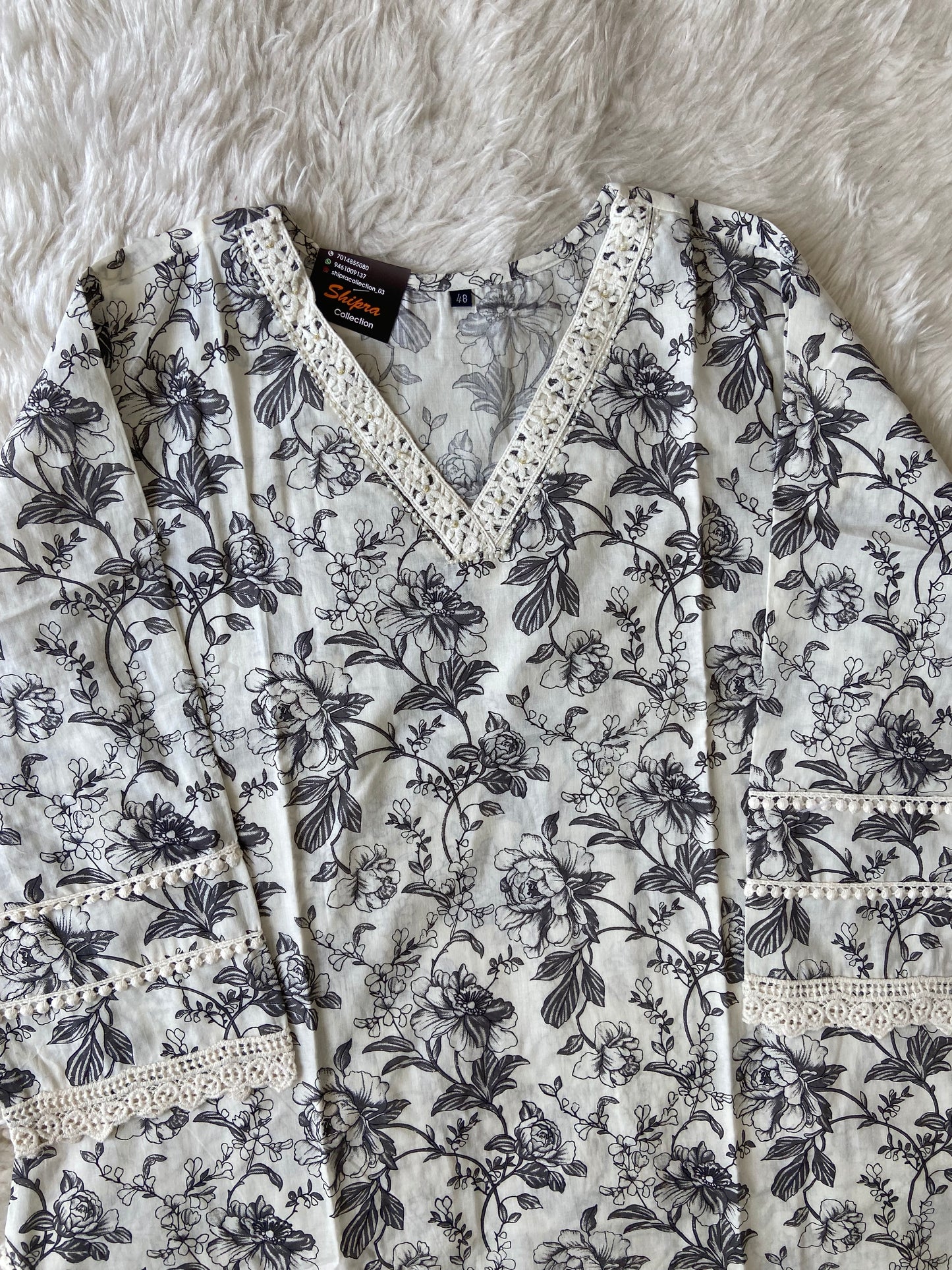 Premium Cotton Kurti Pant Dupatta Set