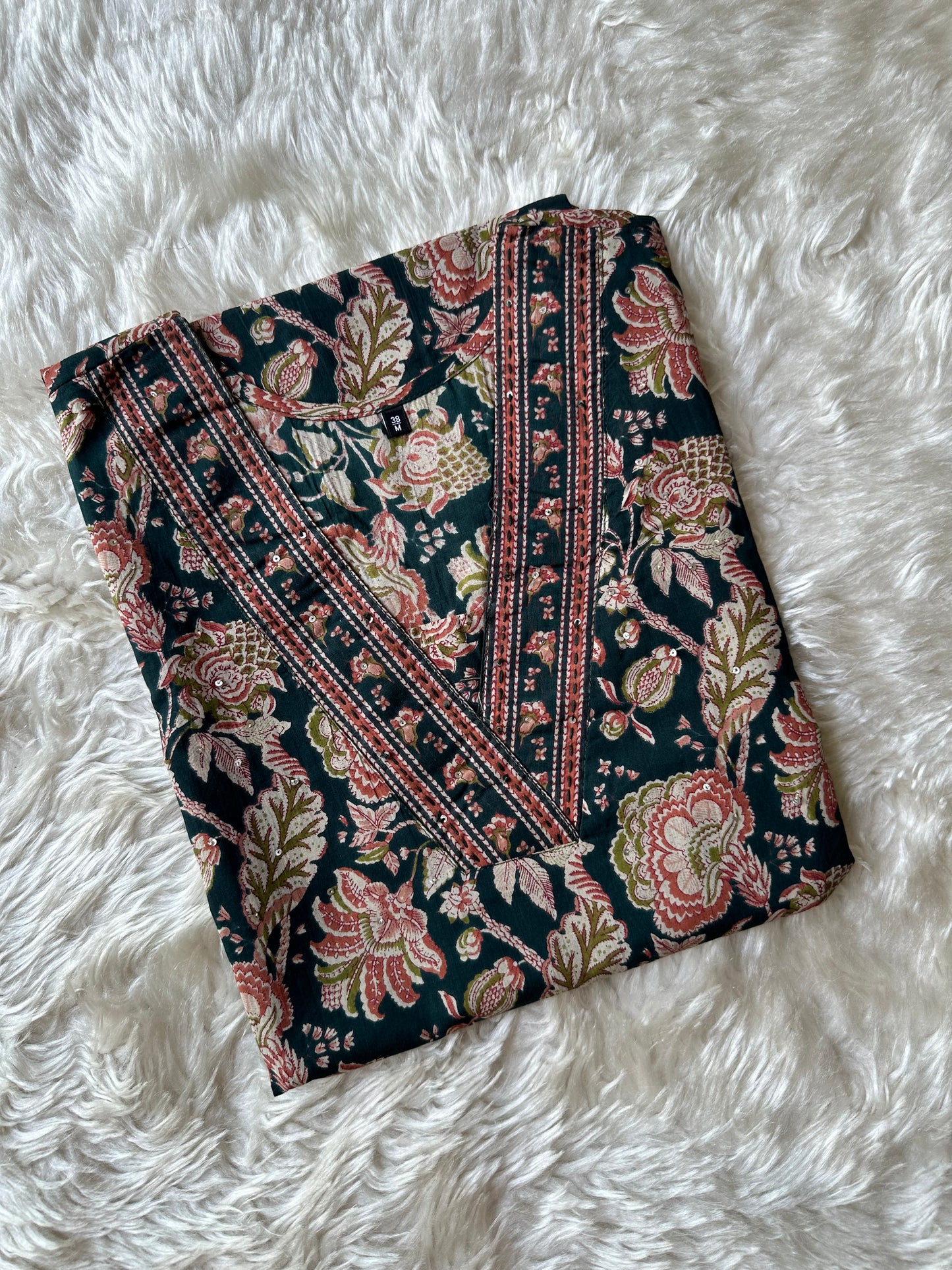 Steal Deal 🚨 Premium Cotton Kurti Pant Dupatta Set