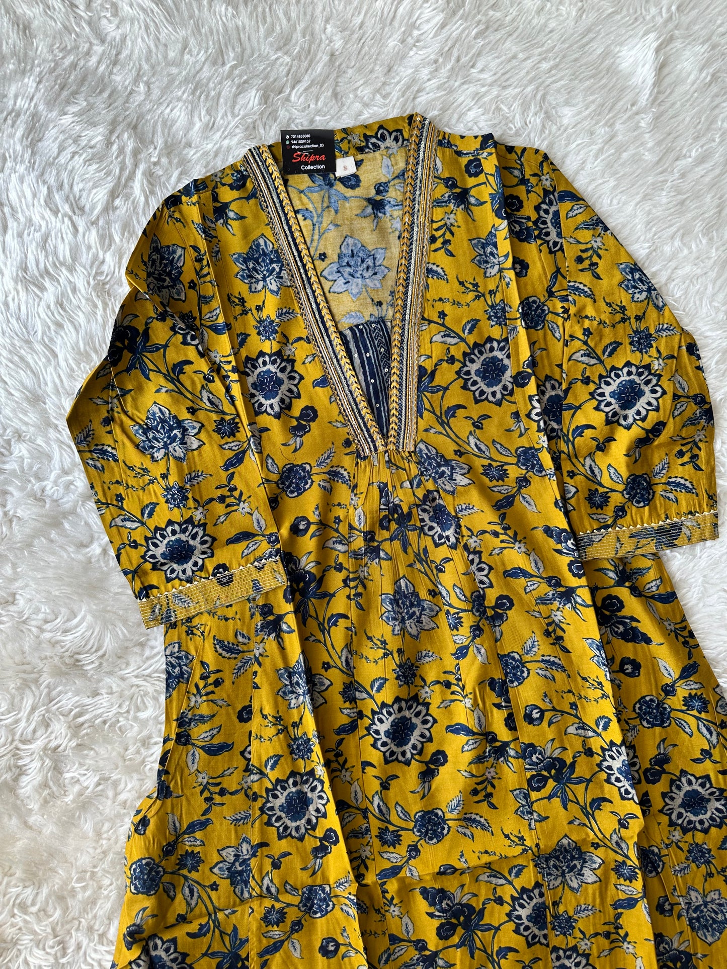 Pure Muslin Silk kurti