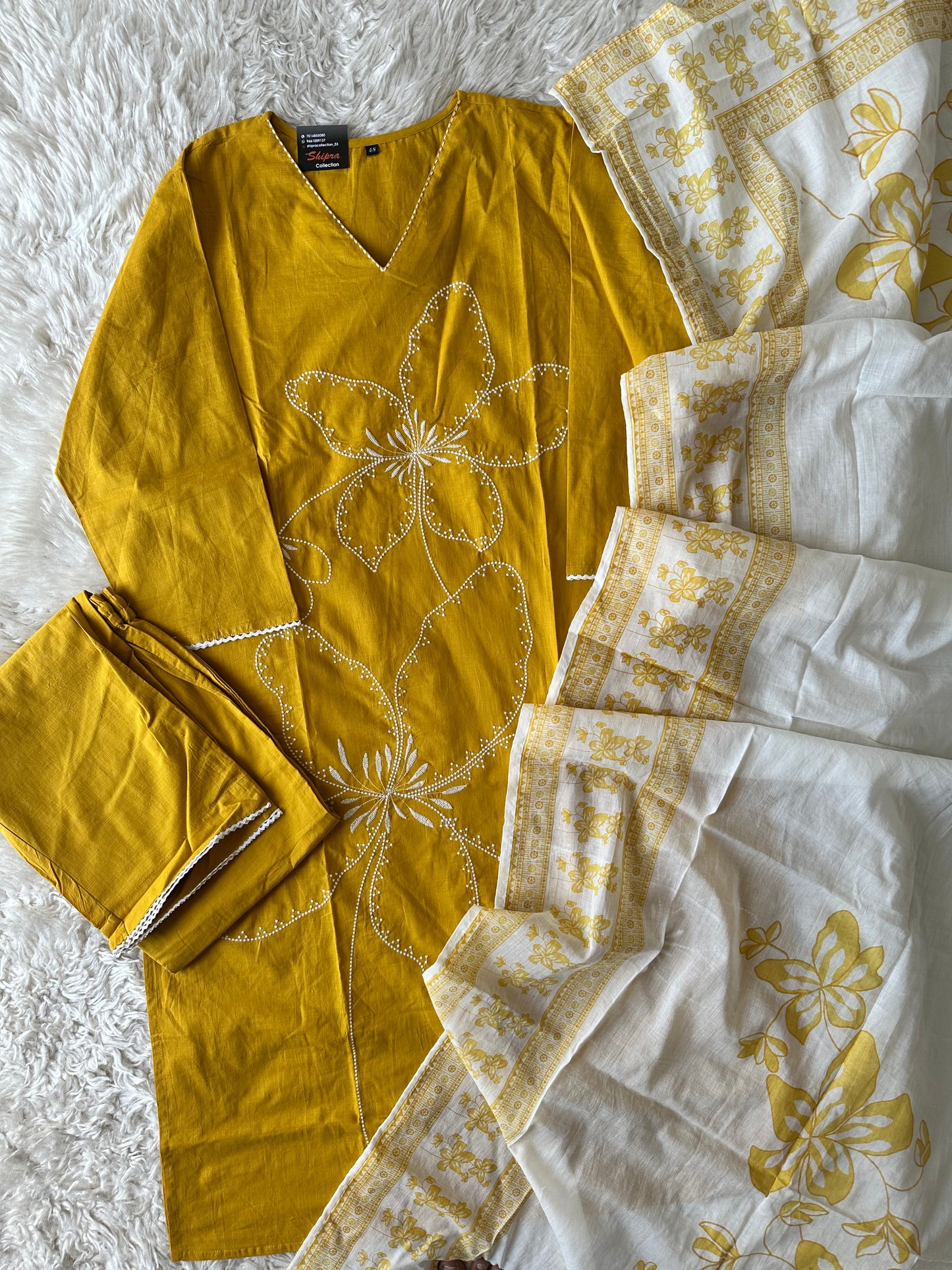 Premium Cotton Thread Work Collection