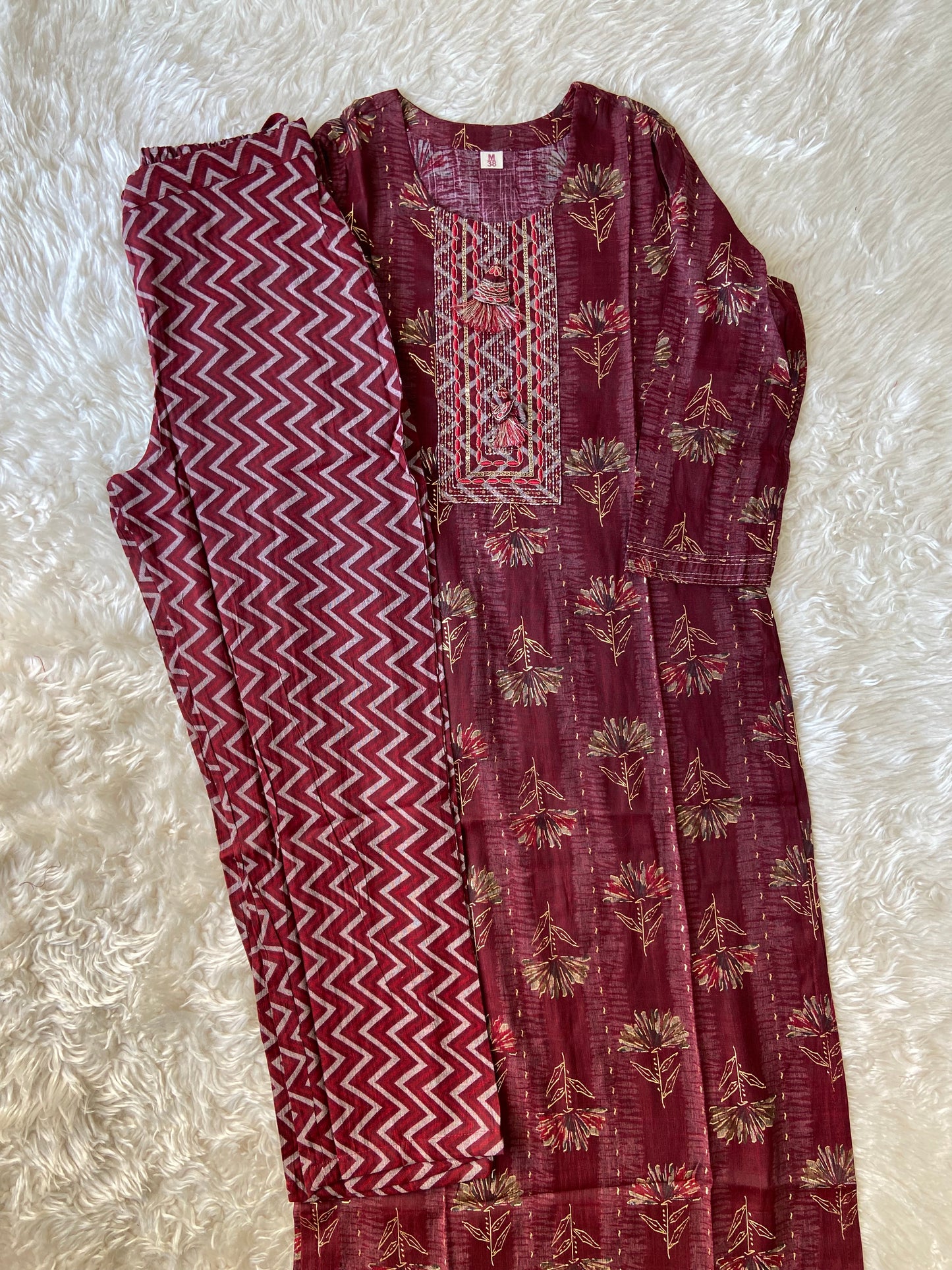Soft Rayon Kurti Pant Set