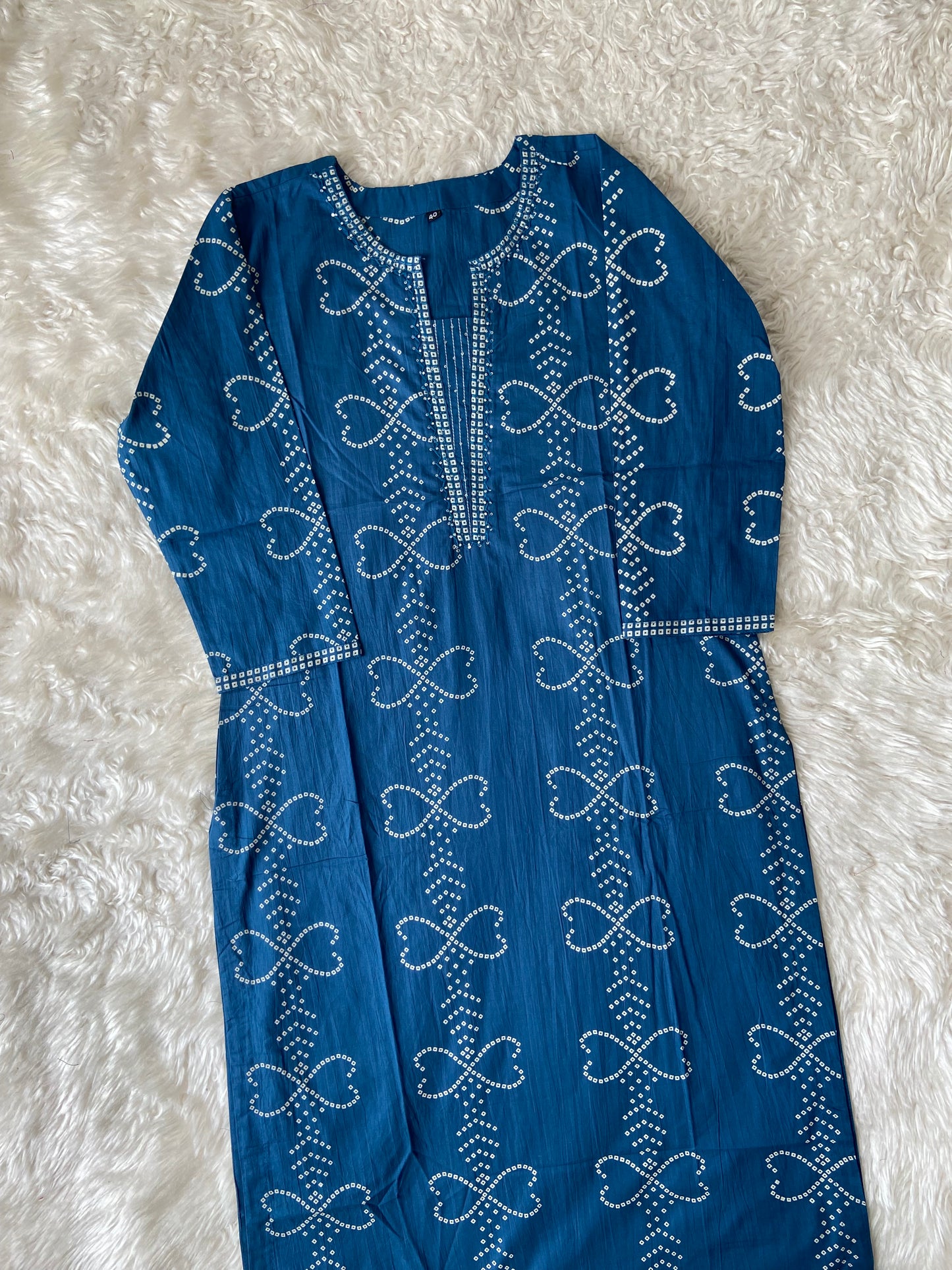 Premium Cotton Kurti Pant Dupatta Set