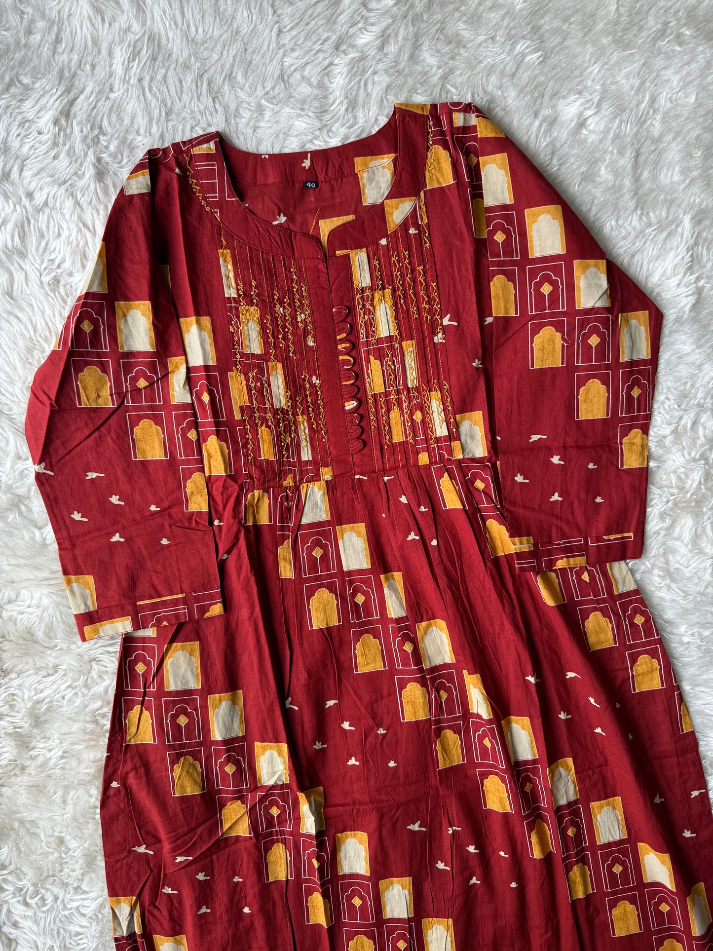 Premium Cotton Kurti Pant Dupatta Set