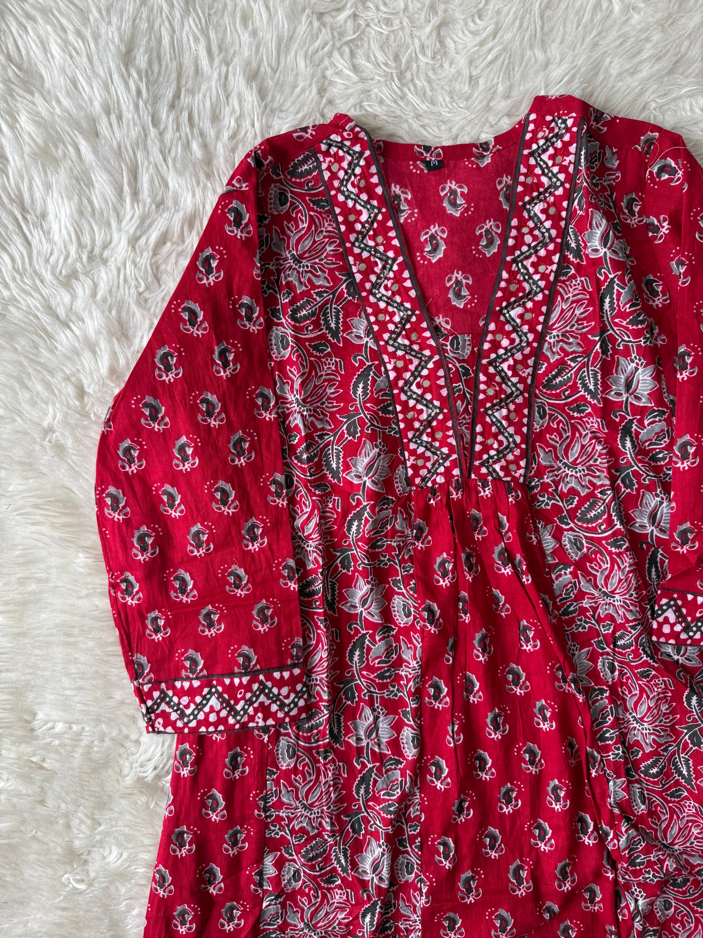 Budget Friendly Kurti Pant Dupatta Set