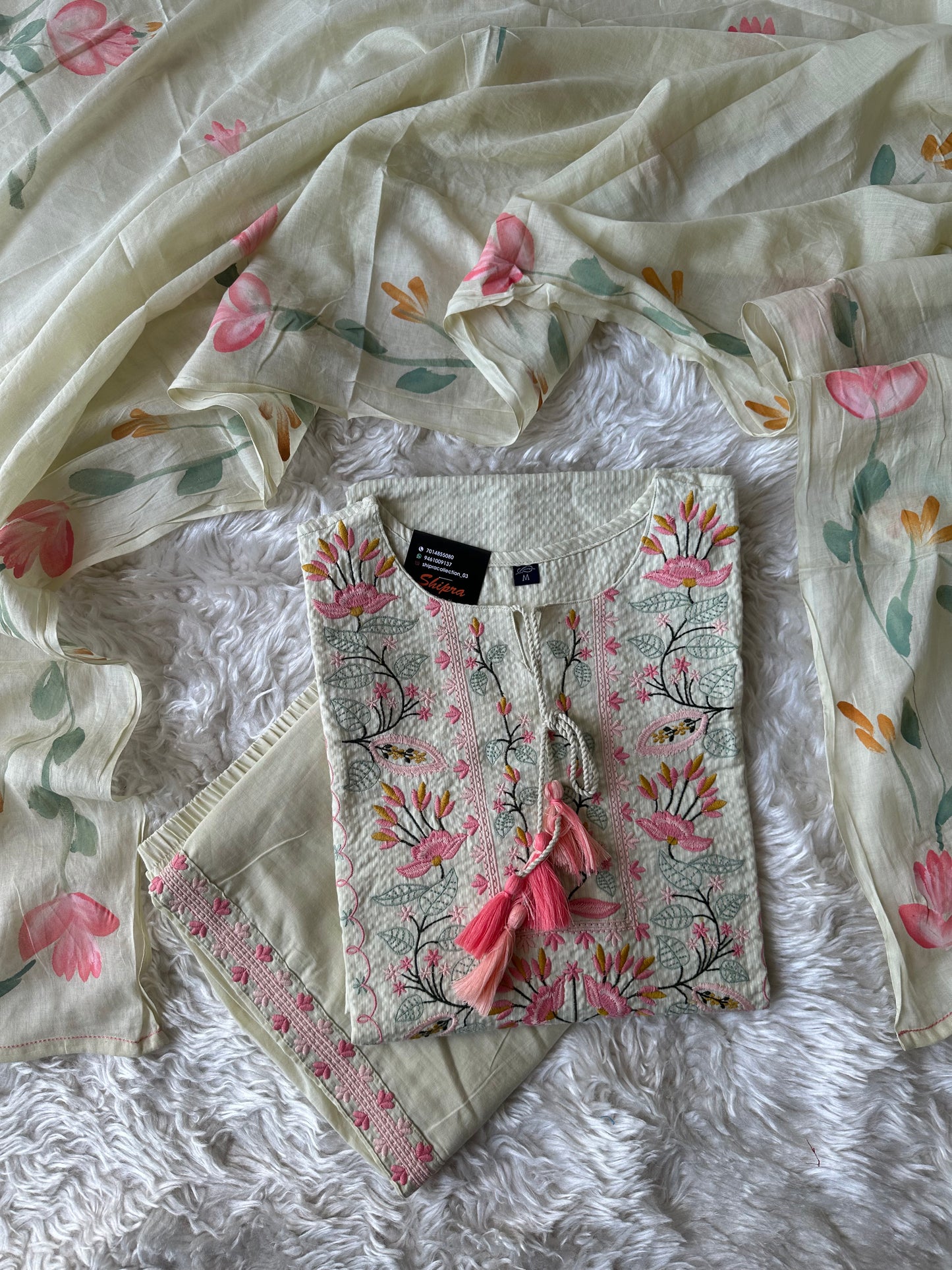 Premium Cotton Thread Work Collection