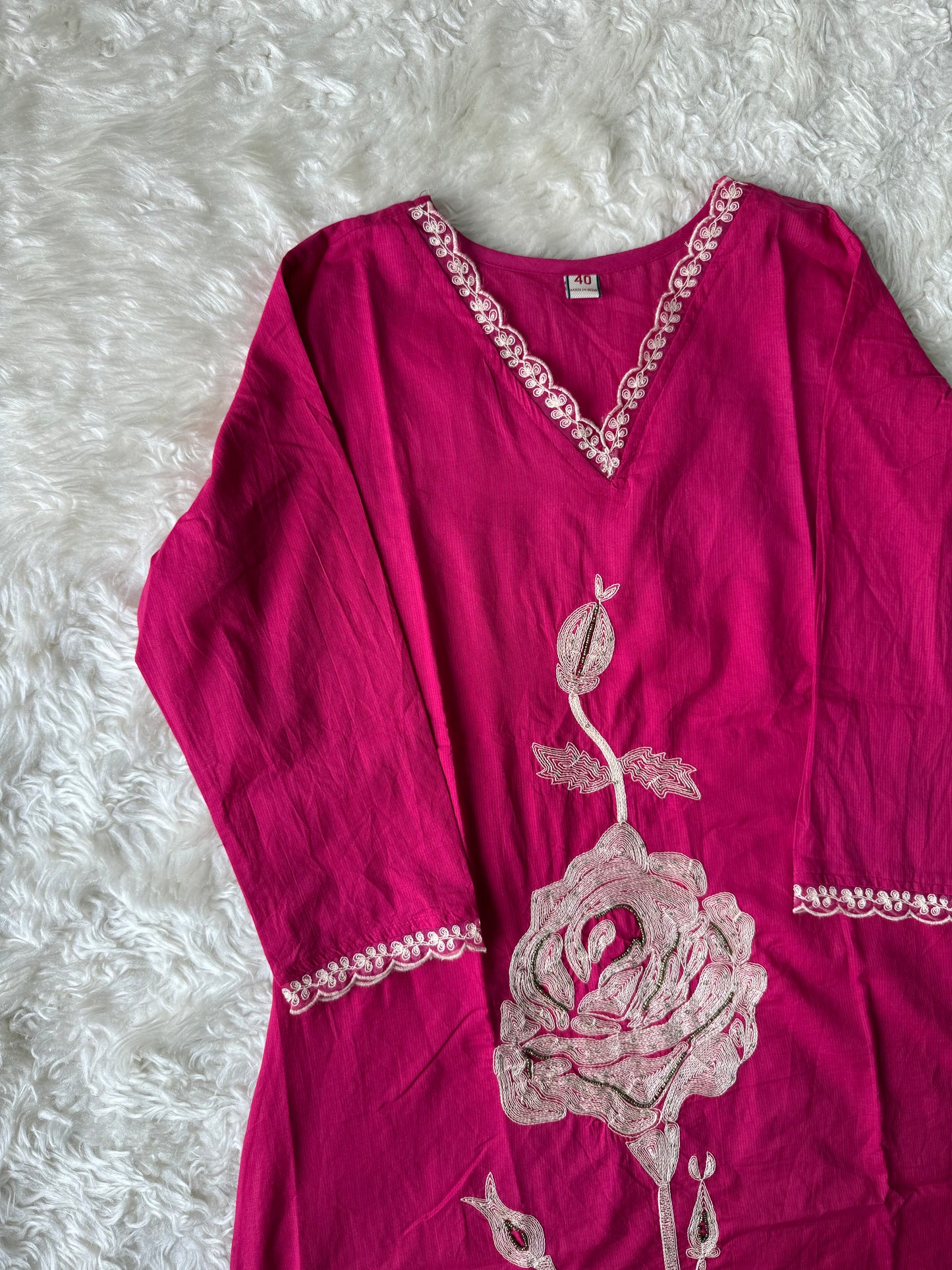 Premium Cotton Kurti Pant Dupatta Set