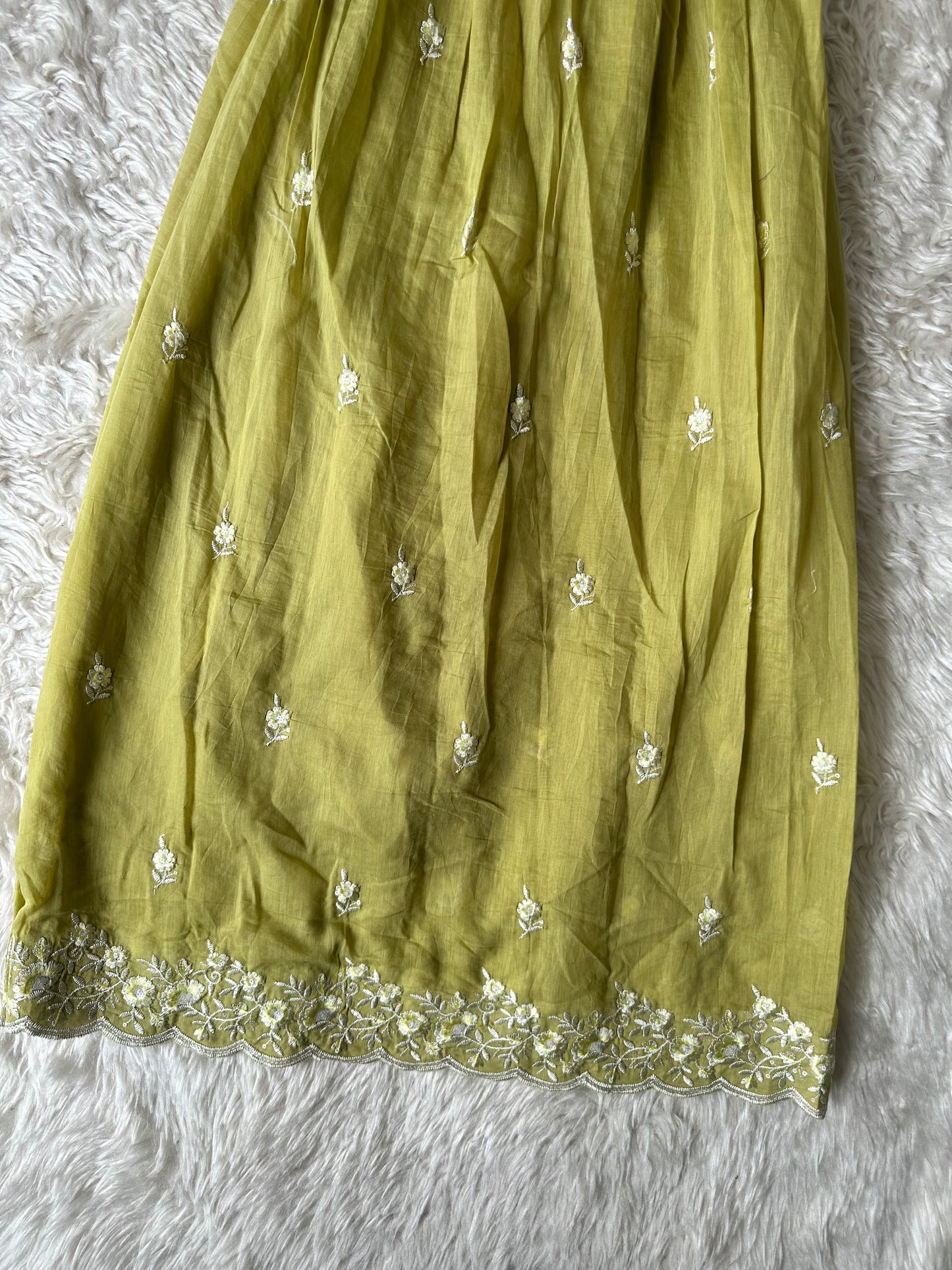 Mul Cotton Kurti Sharara Dupatta Set