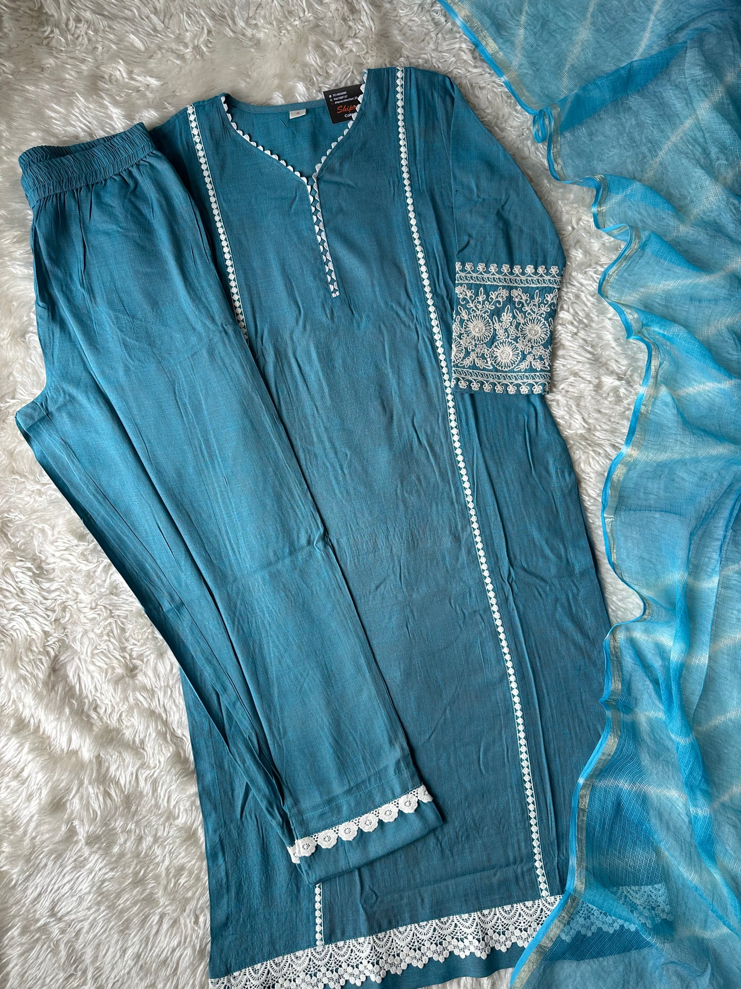 Slub Rayon Doriya Love ♥️ Set