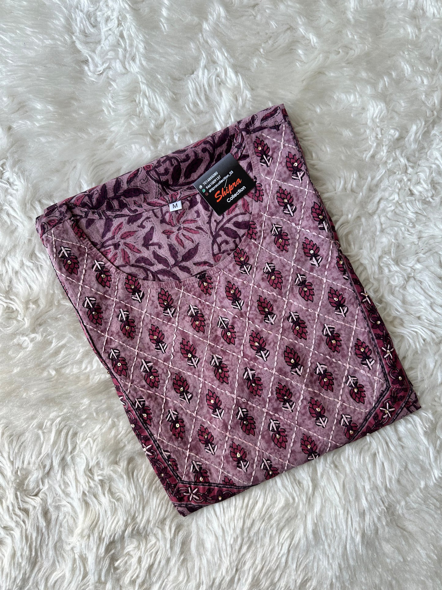 Premium Cotton Kurti Pant Dupatta Set