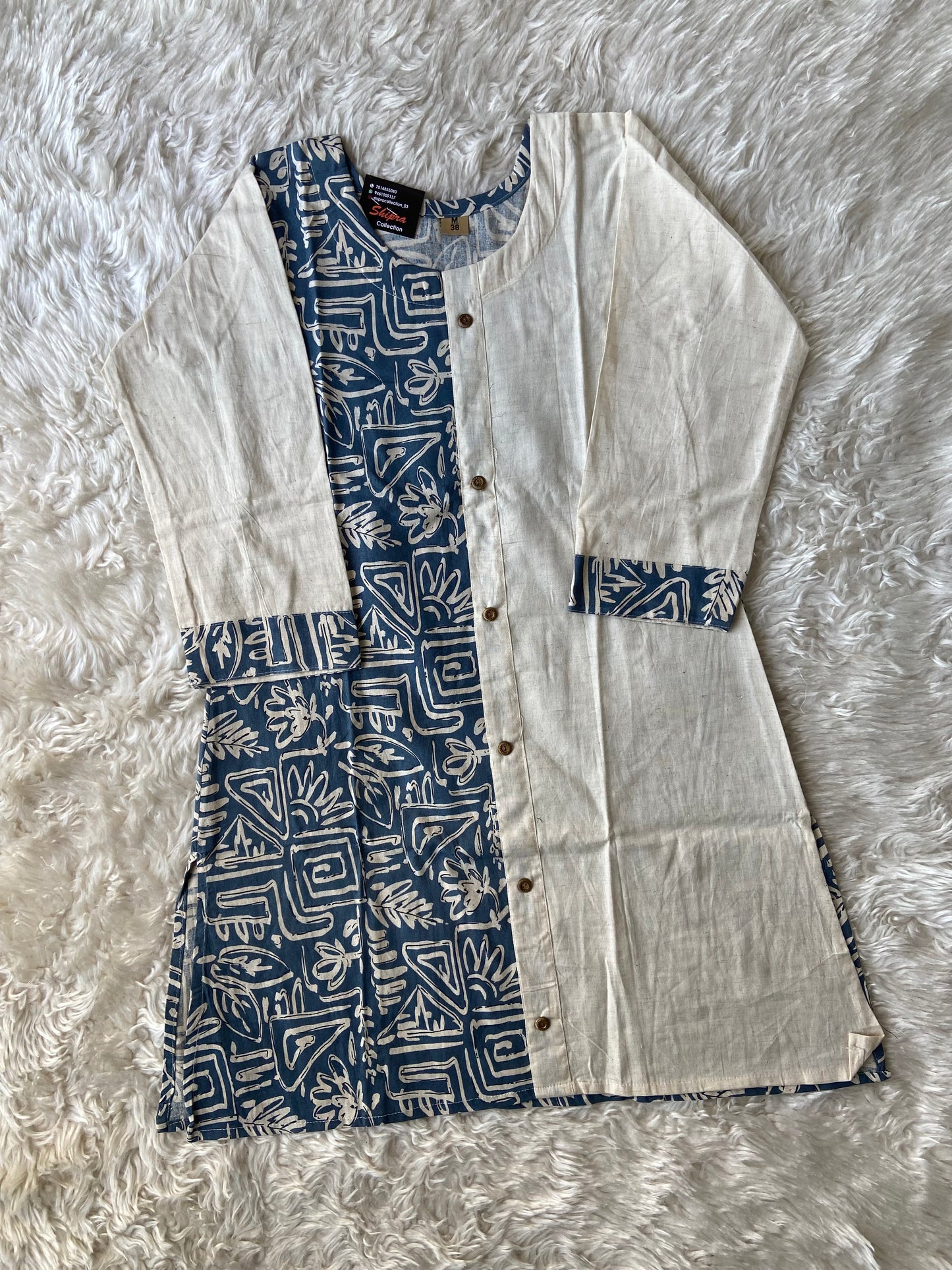 Soft Khadi Cotton Co-ord Set