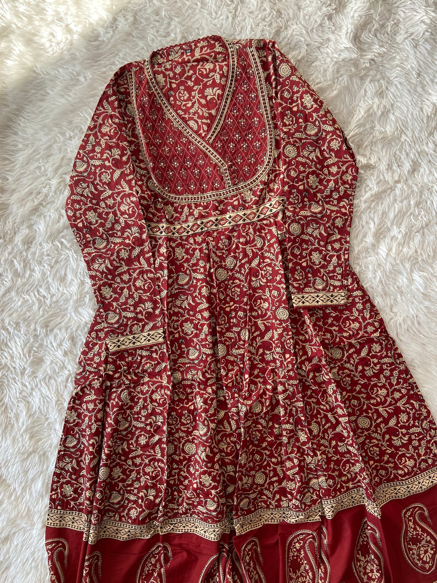 Premium Cotton Flare Kurti