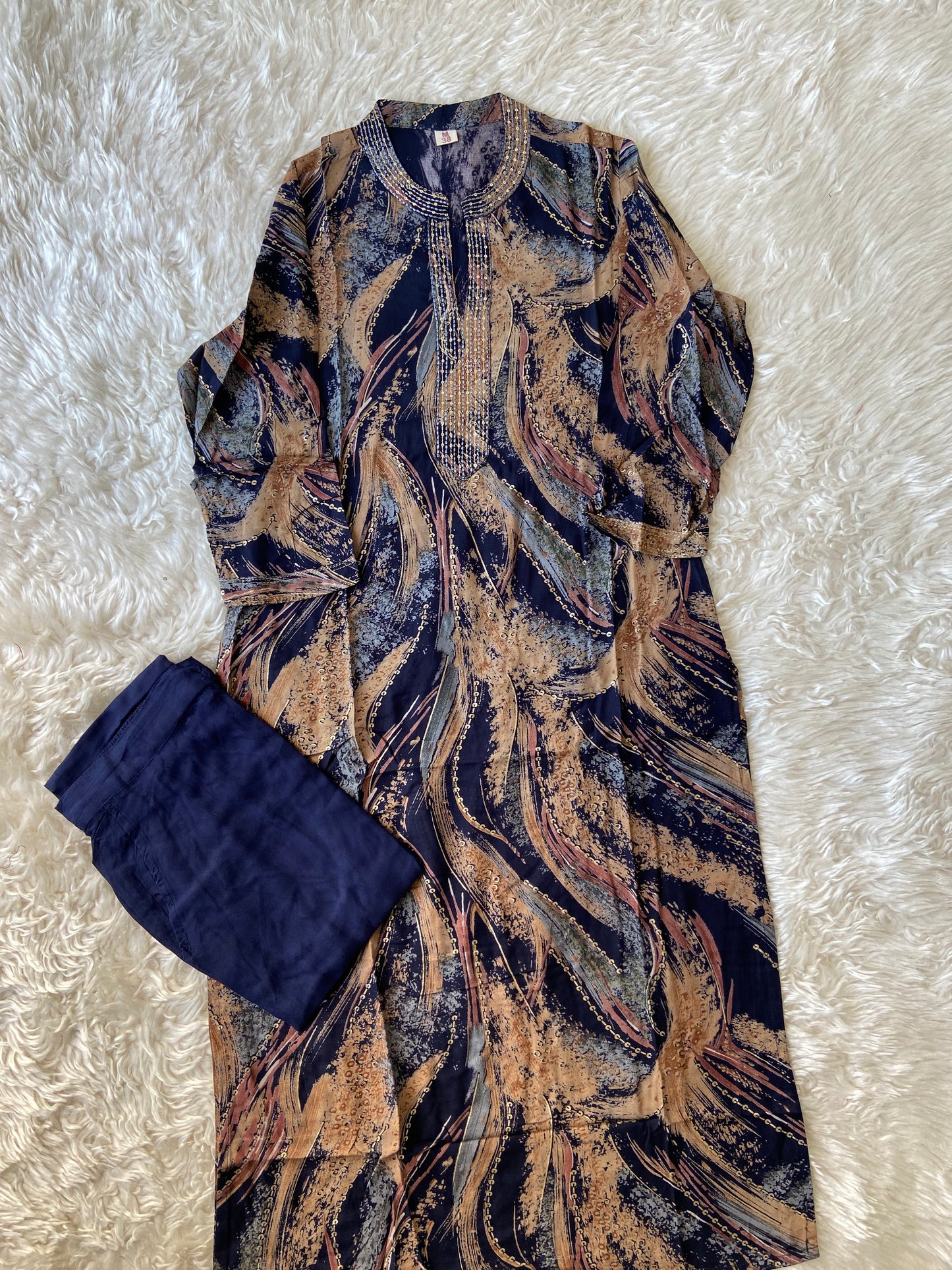 Soft Rayon Kurti Pant Set