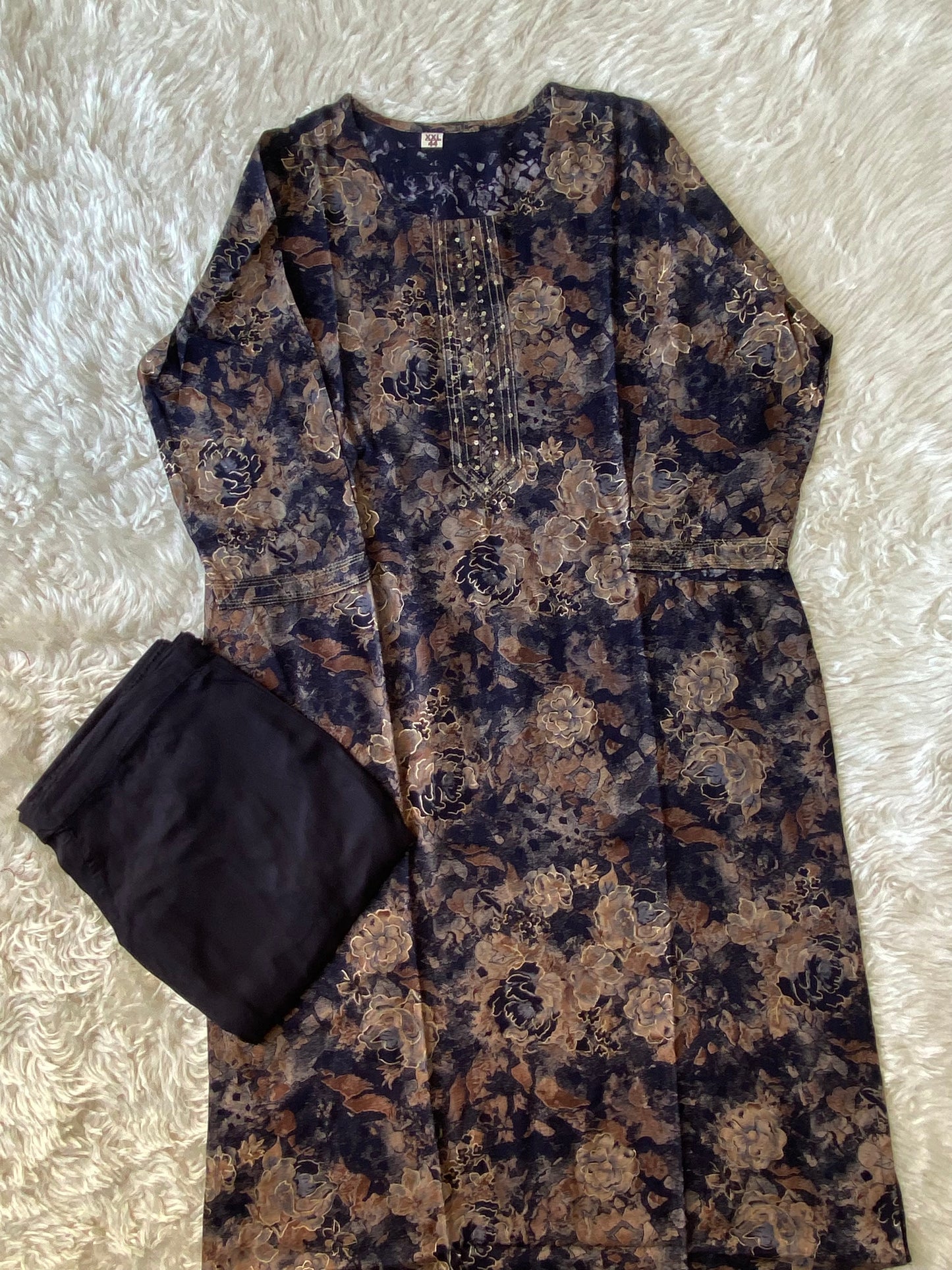 Soft Rayon Kurti Pant Set
