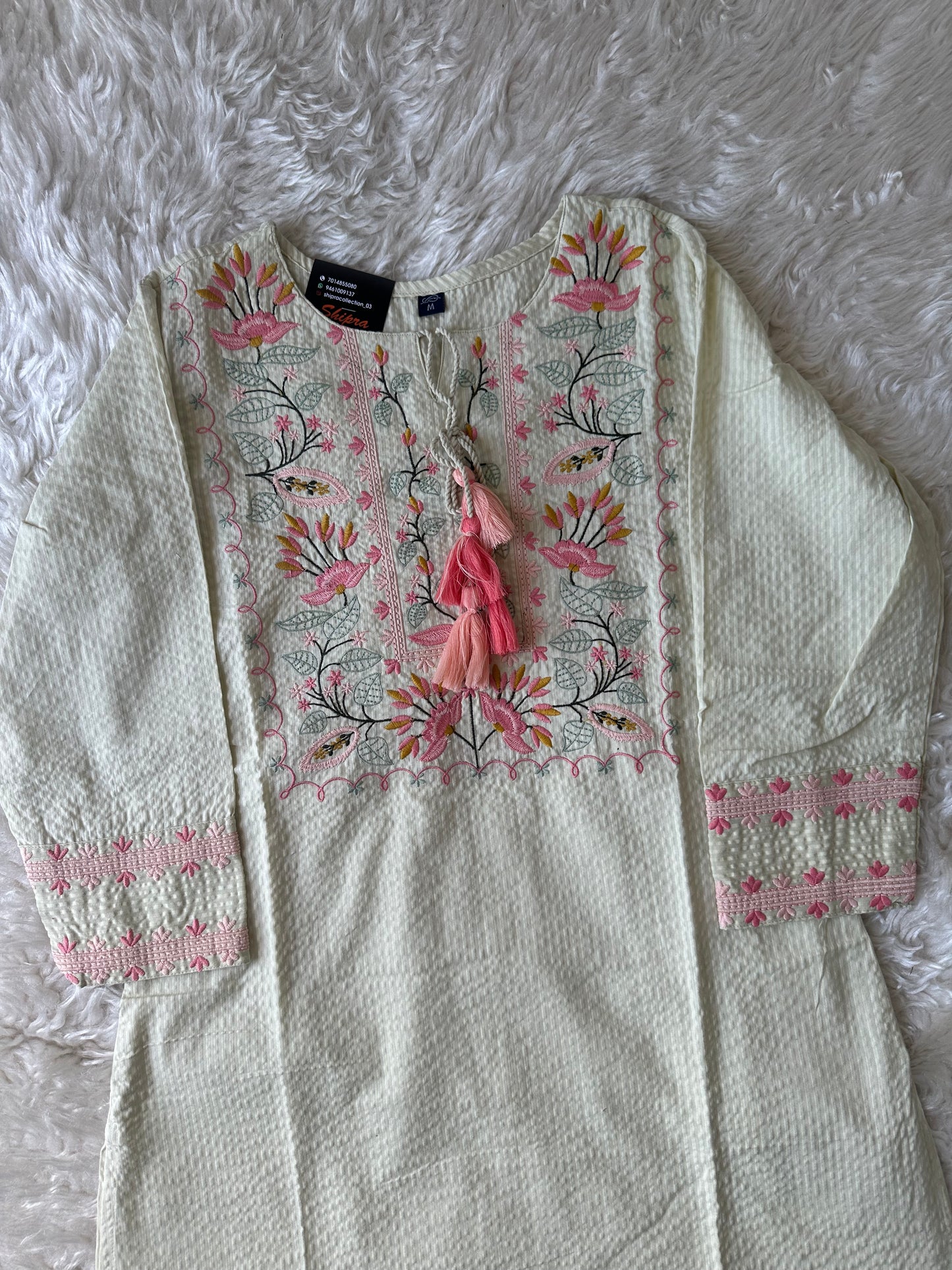 Premium Cotton Thread Work Collection