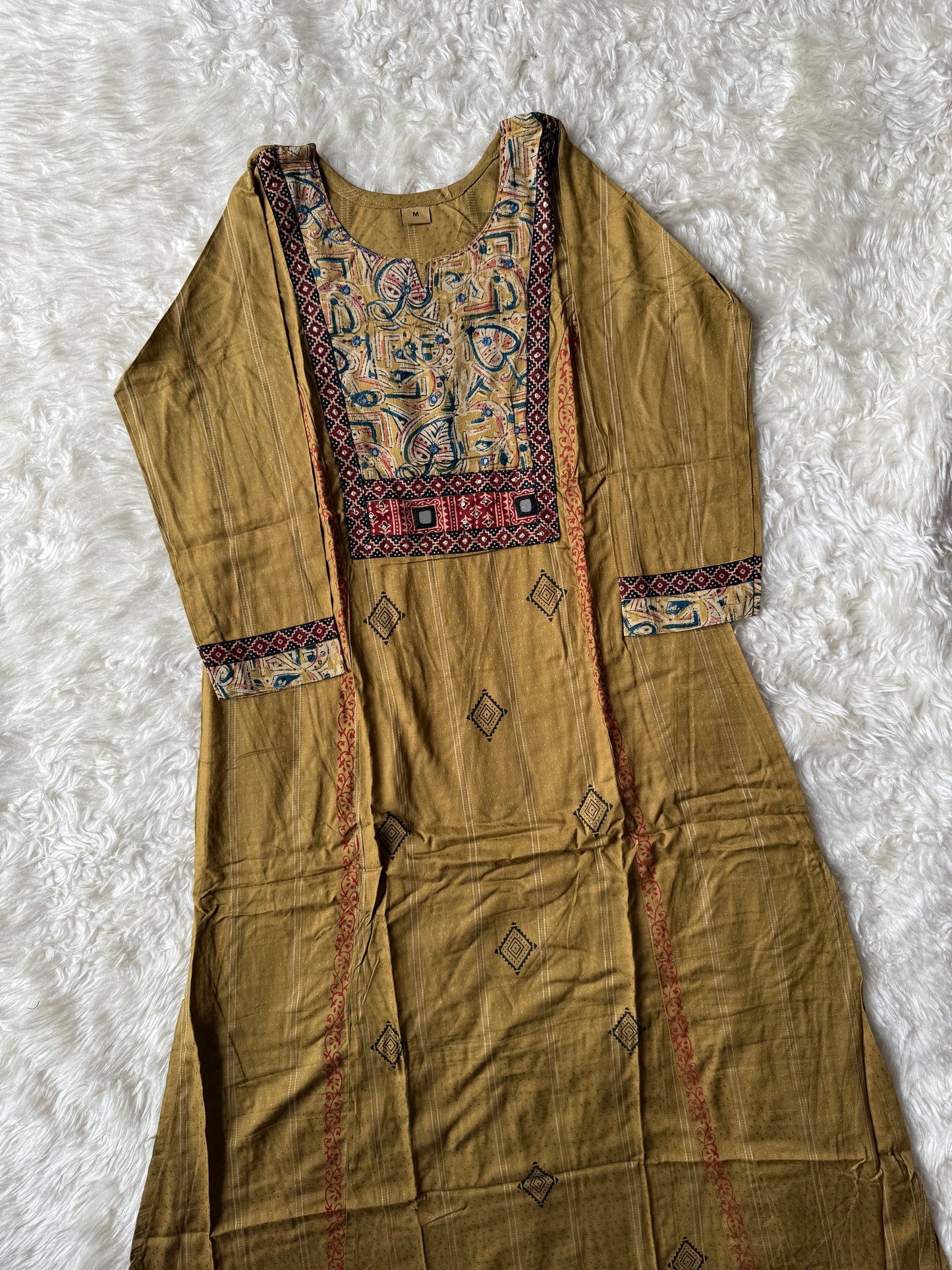 Rayon Kurti Pant Set