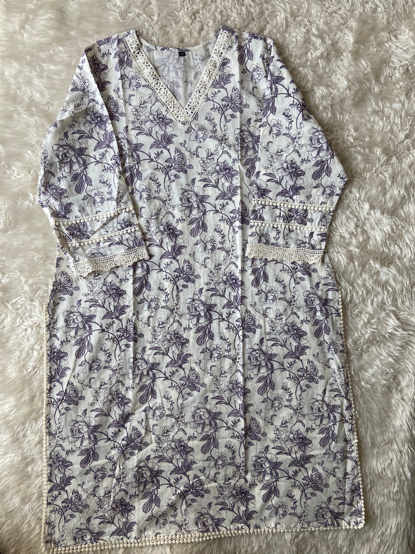 Premium Cotton Kurti Pant Dupatta Set