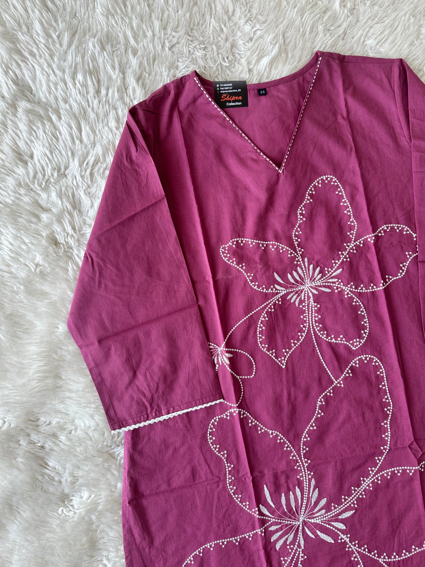 Premium Cotton Thread Work Collection