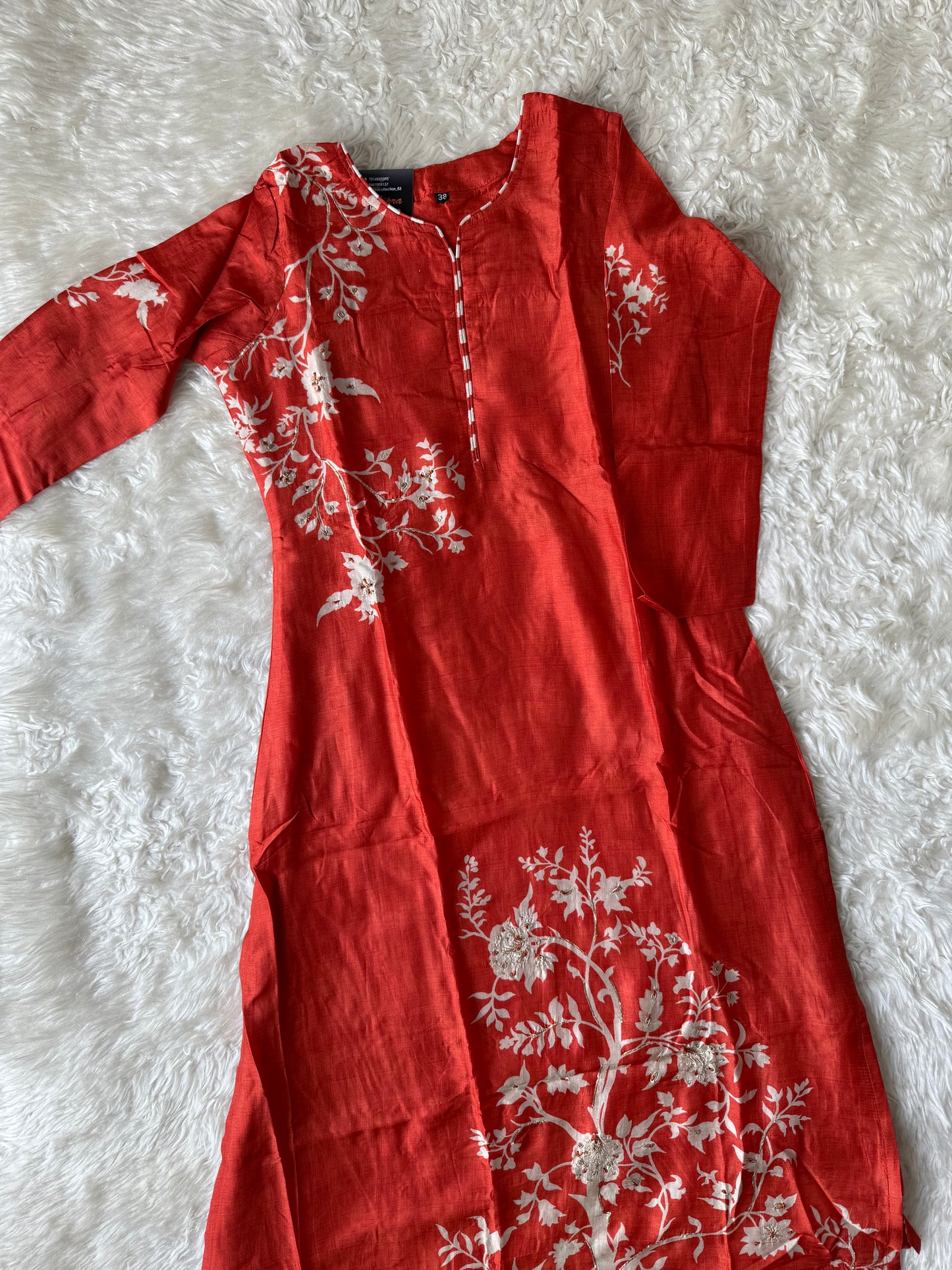 Tussar Silk Kurti Pant Dupatta Set