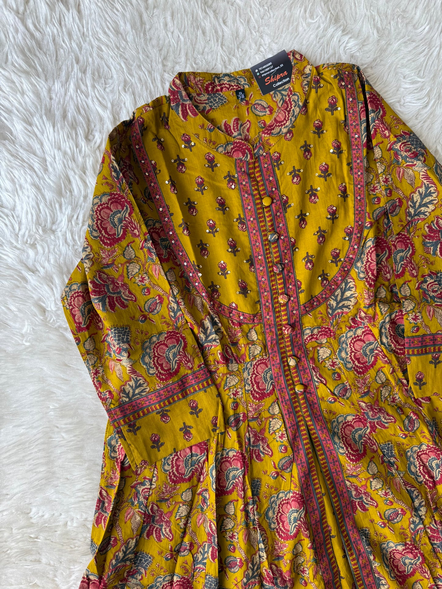 Premium Cotton Kurti Pant Dupatta Set