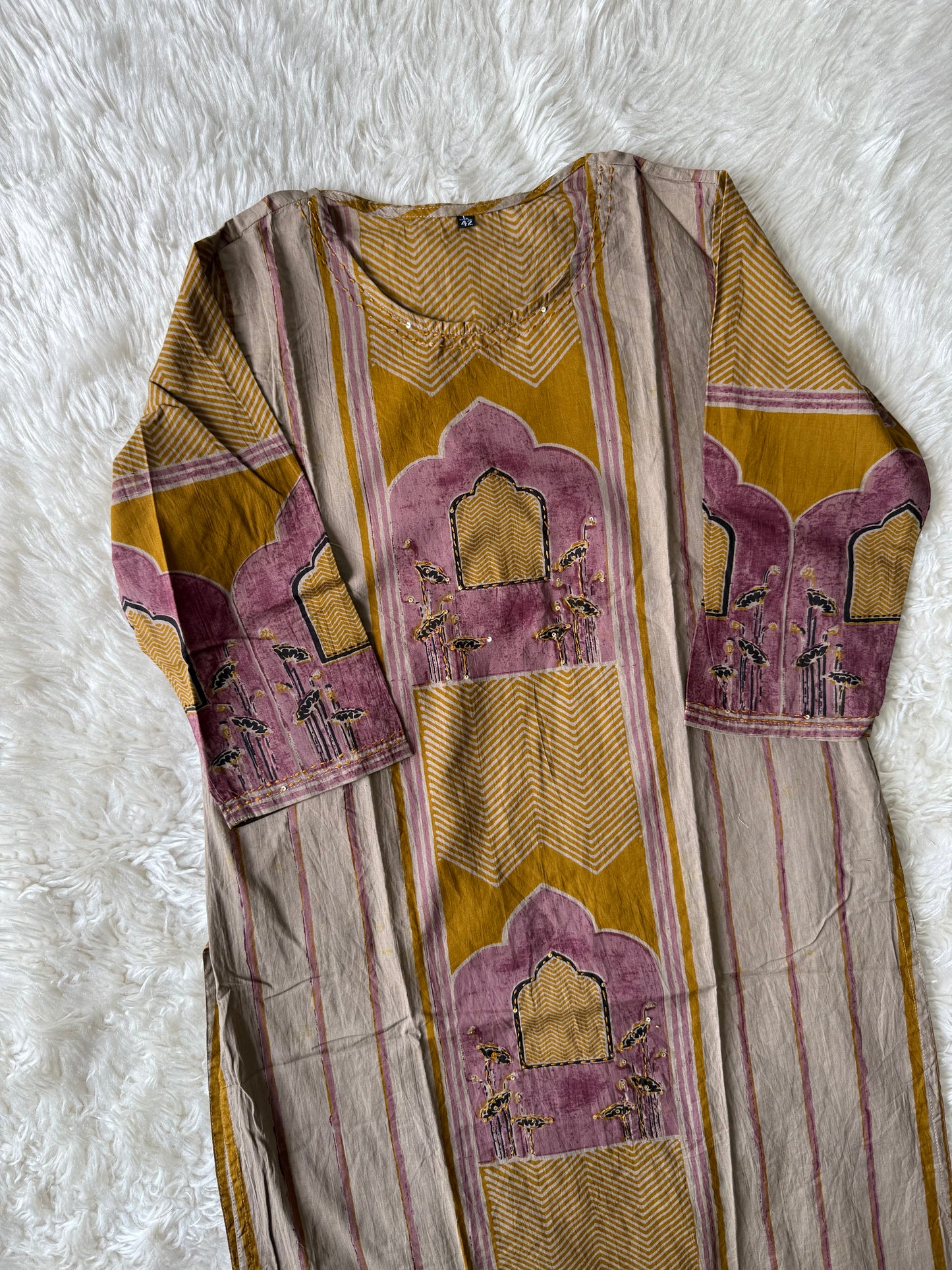 Premium Cotton Kurti Pant Dupatta Set