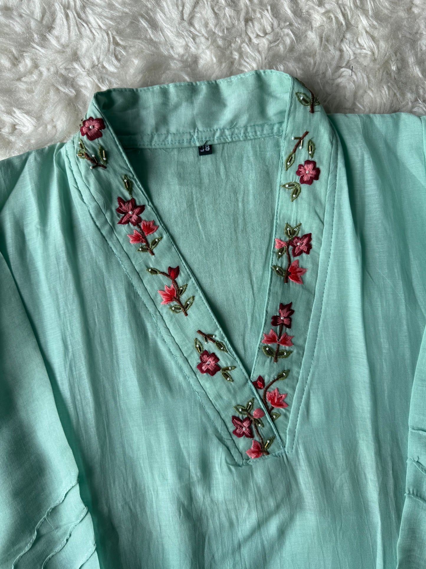 Pure Mul Chanderi Kurti Pant Dupatta Set