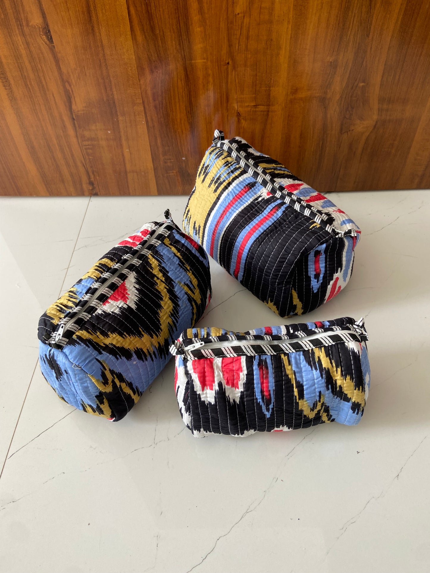 Cute 🌱 🌸 Utility Pouch (Set Of 3)