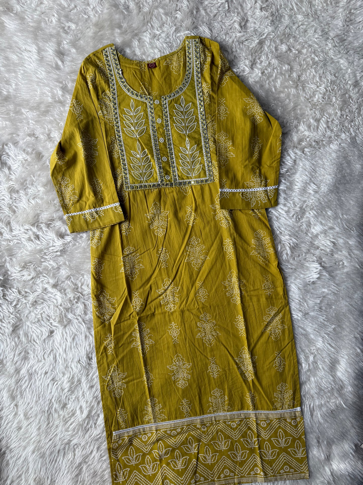 Pure Cotton Kurti