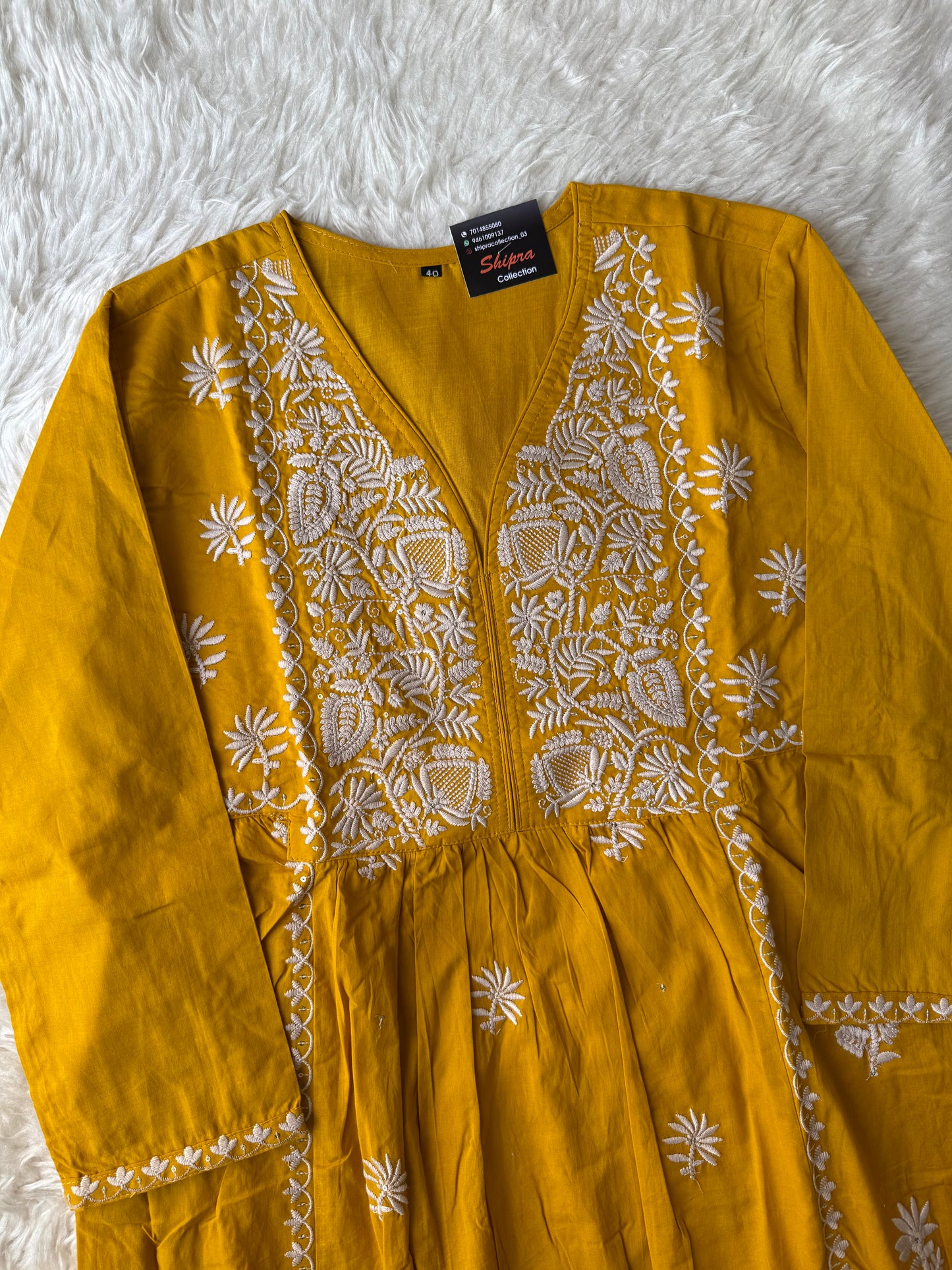 Premium Cotton Kurti Pant Dupatta Set