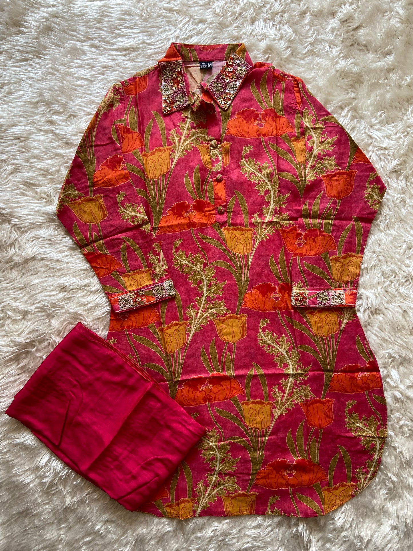 Premium Muslin Silk co-ord Set
