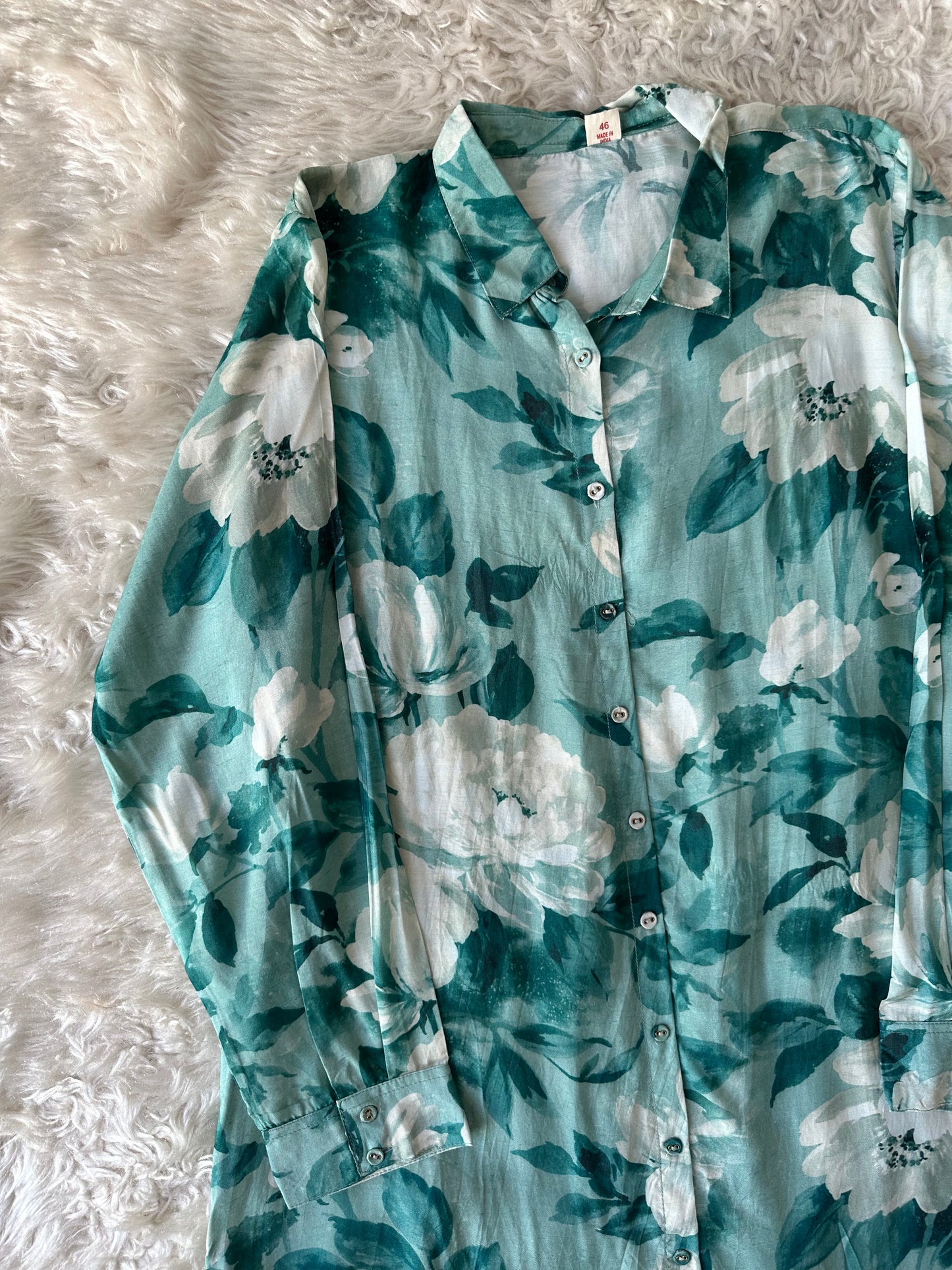 Pure Muslin Silk Co-ord Set