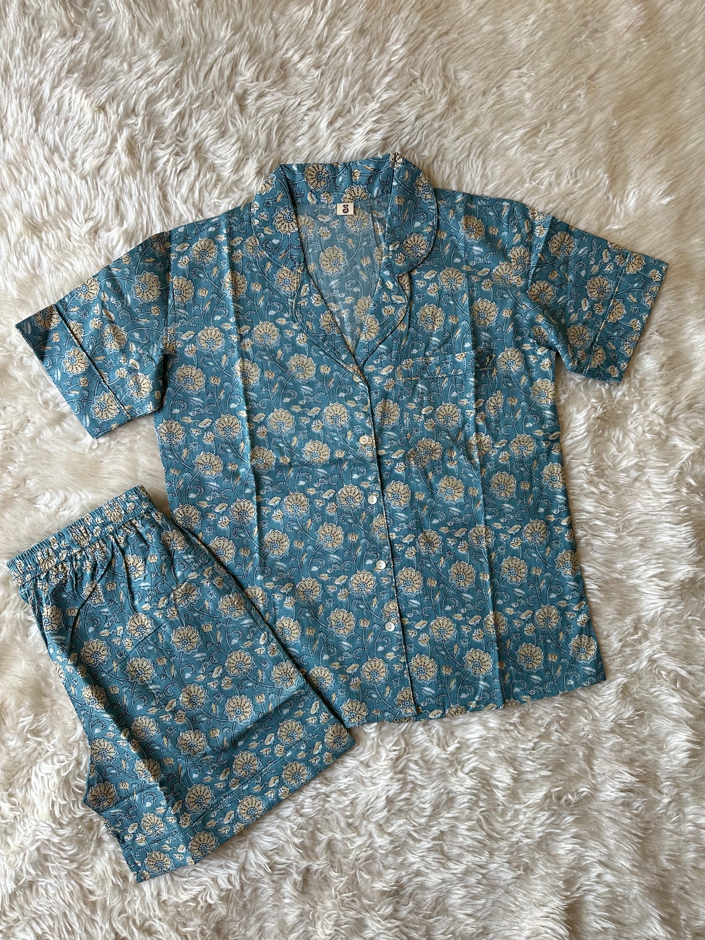 Premium Cotton Shorts Set