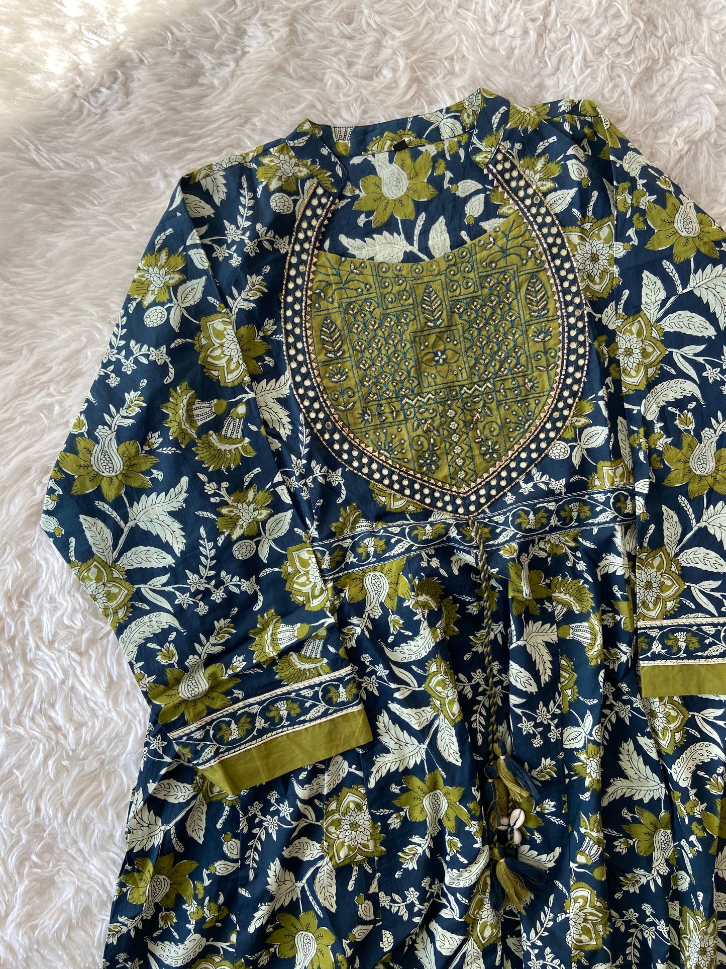 Premium Cotton Flare Kurti